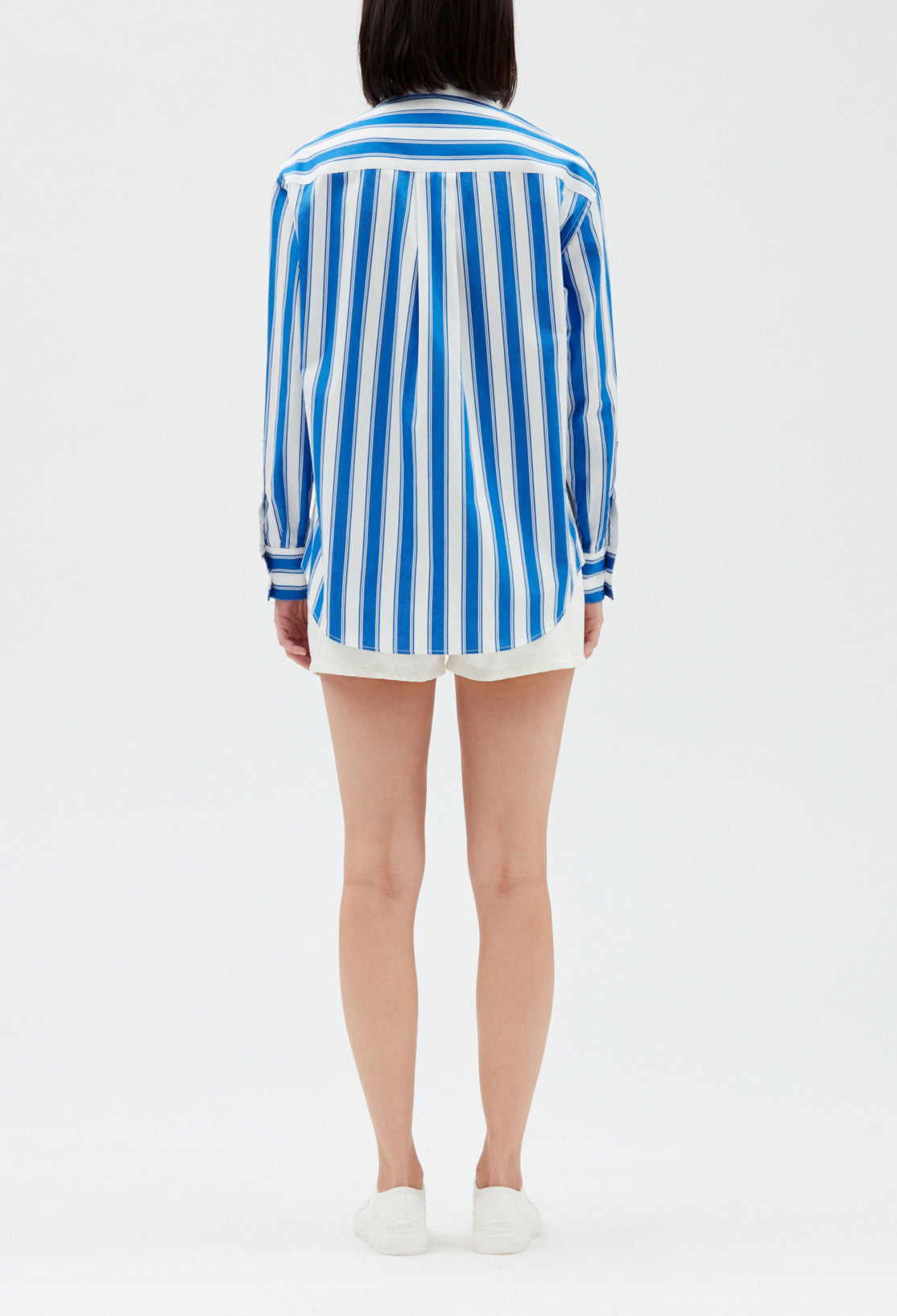 Chemise rayures bleue Faume - seconde main