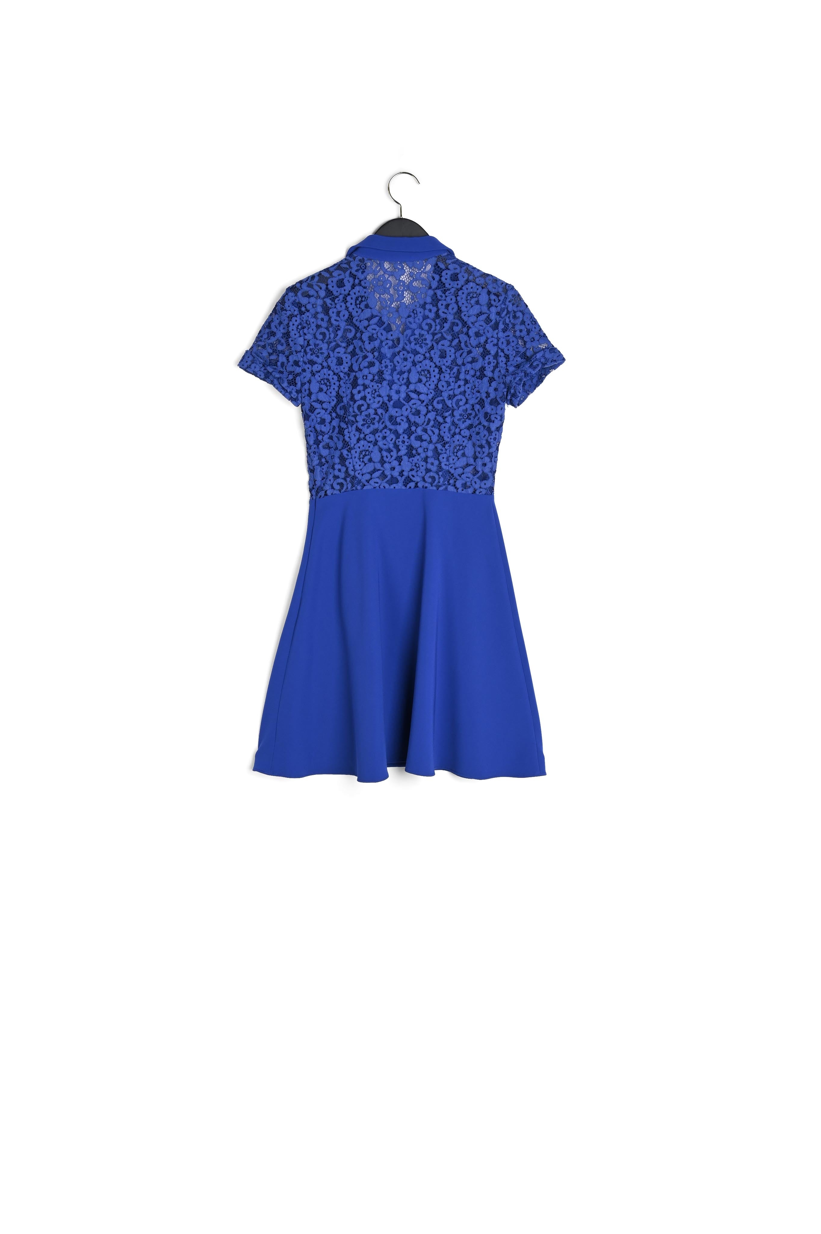 Robe dentelle bi-matière Faume - seconde main