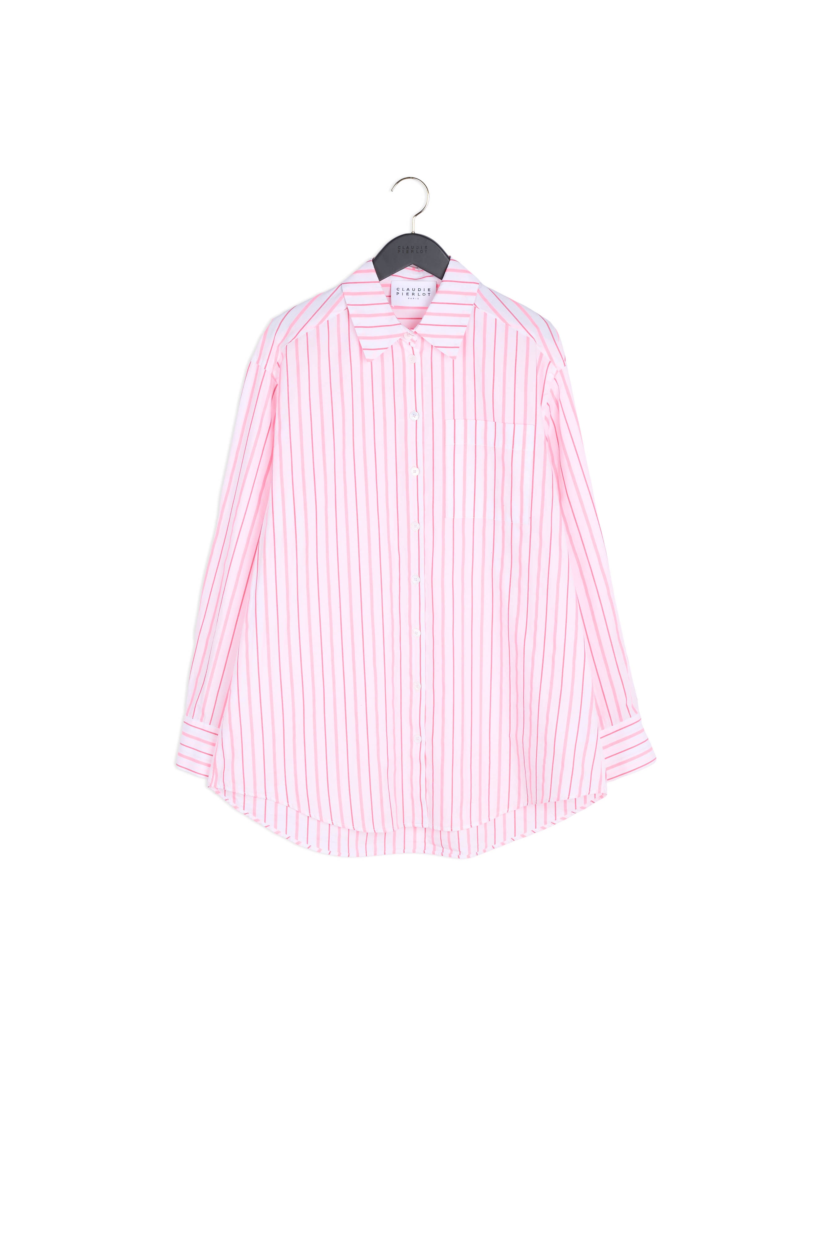 Chemise rayée maxi oversized Faume - seconde main