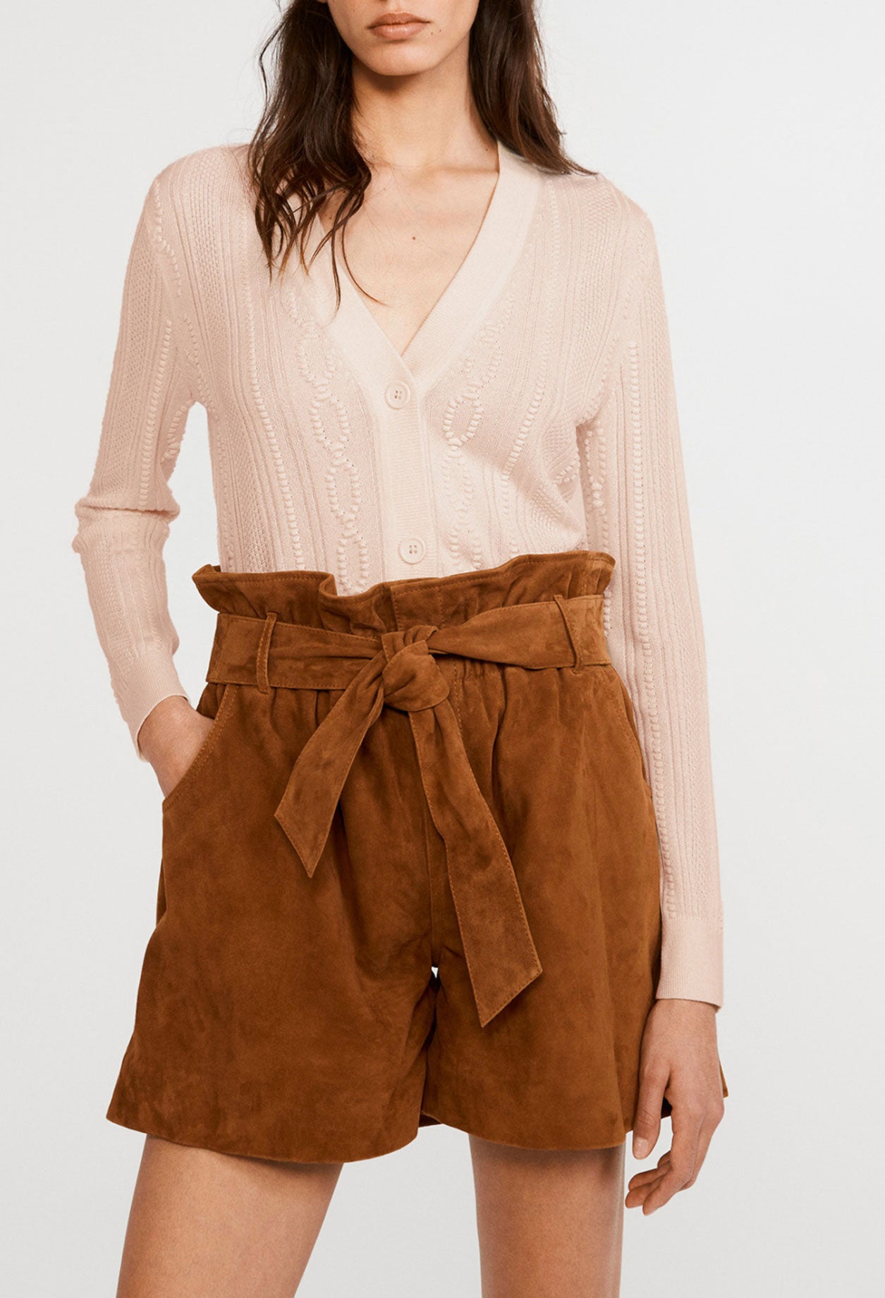 Cardigan court Faume - seconde main