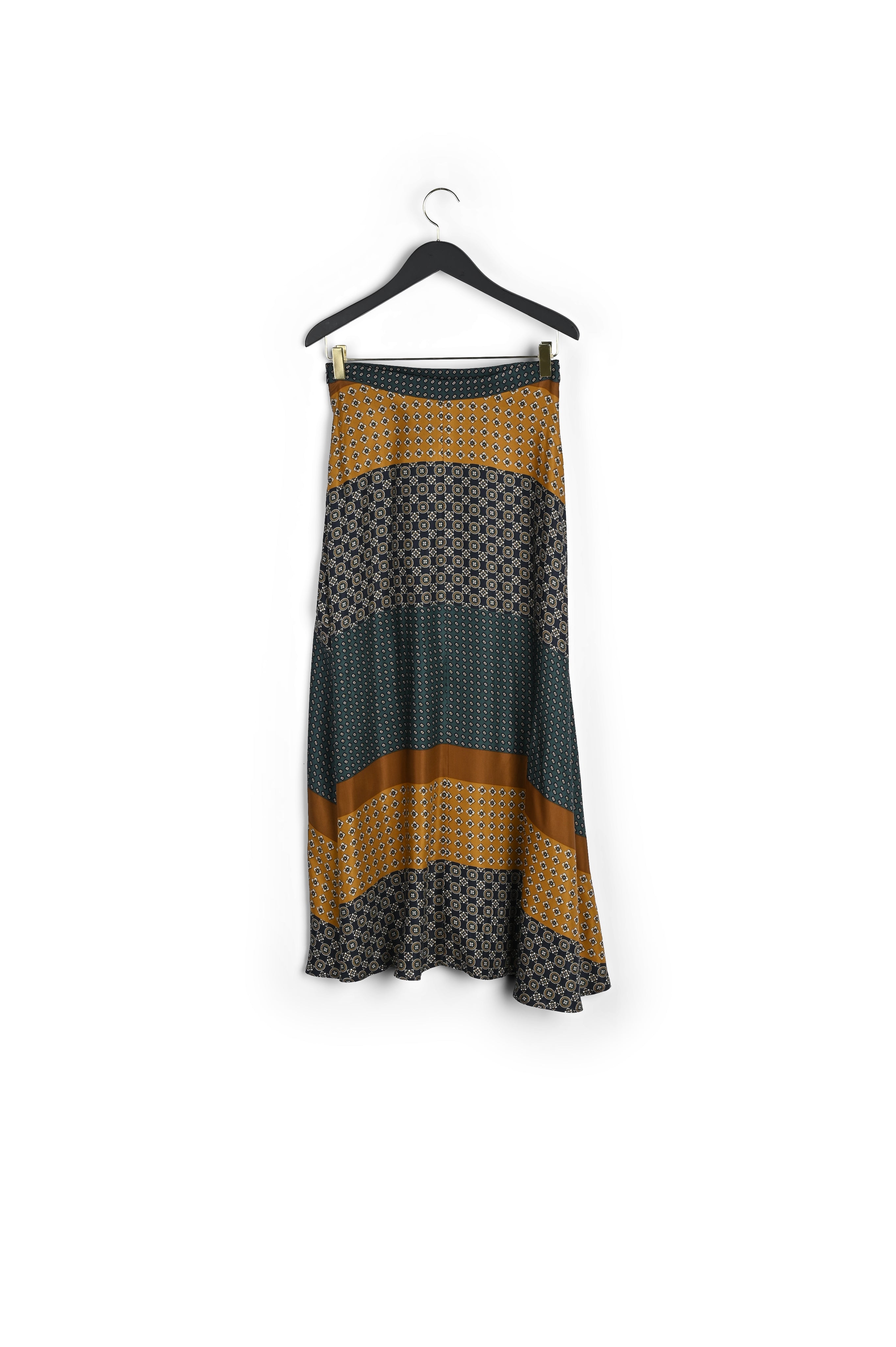 Jupe longue imprimée Faume - seconde main