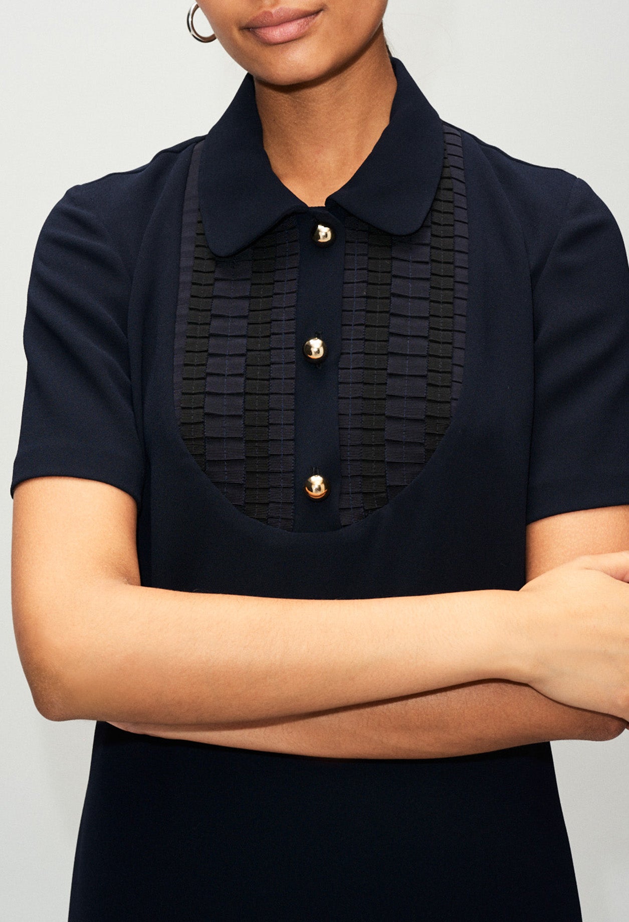 Robe col chemise avec plastron Faume - seconde main