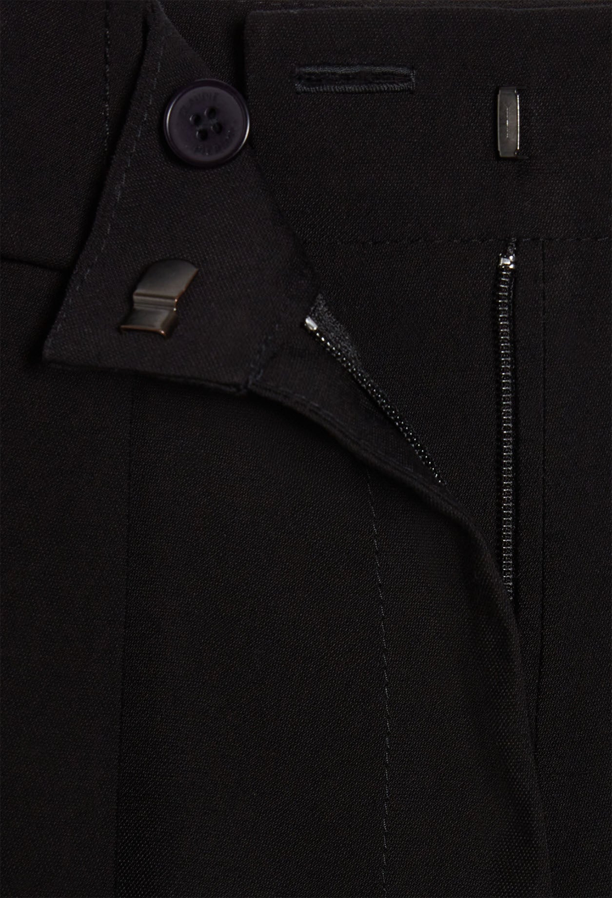 Pantalon tailleur fluid noir Faume - seconde main