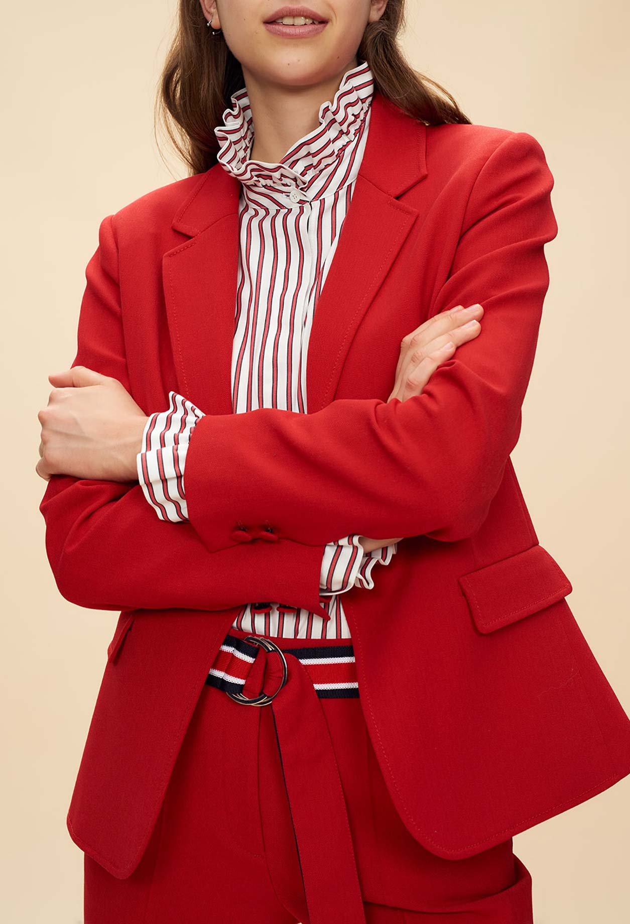 Veste tailleur unie Faume - seconde main