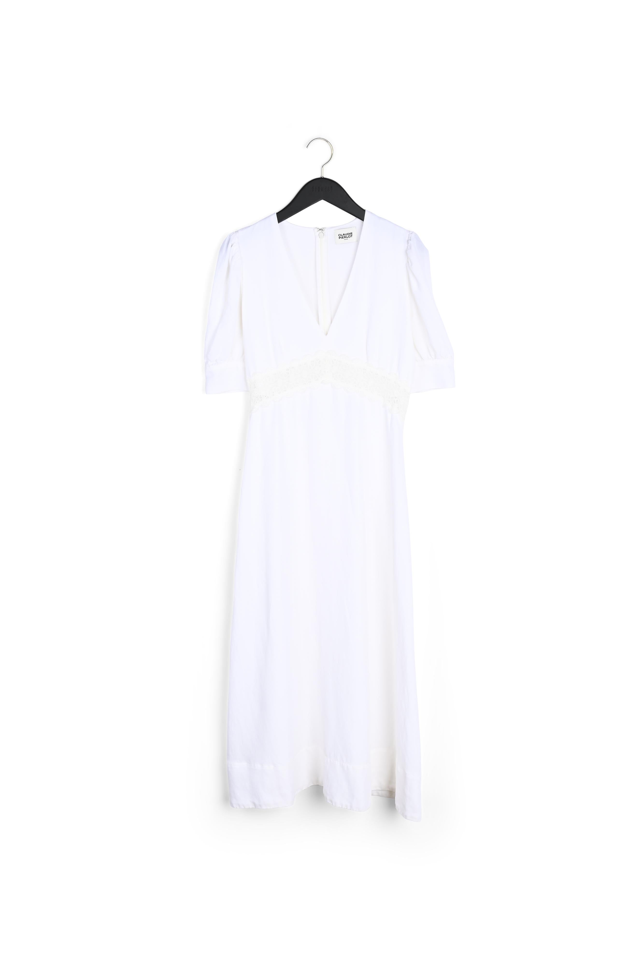 Robe midi brodée Faume - seconde main