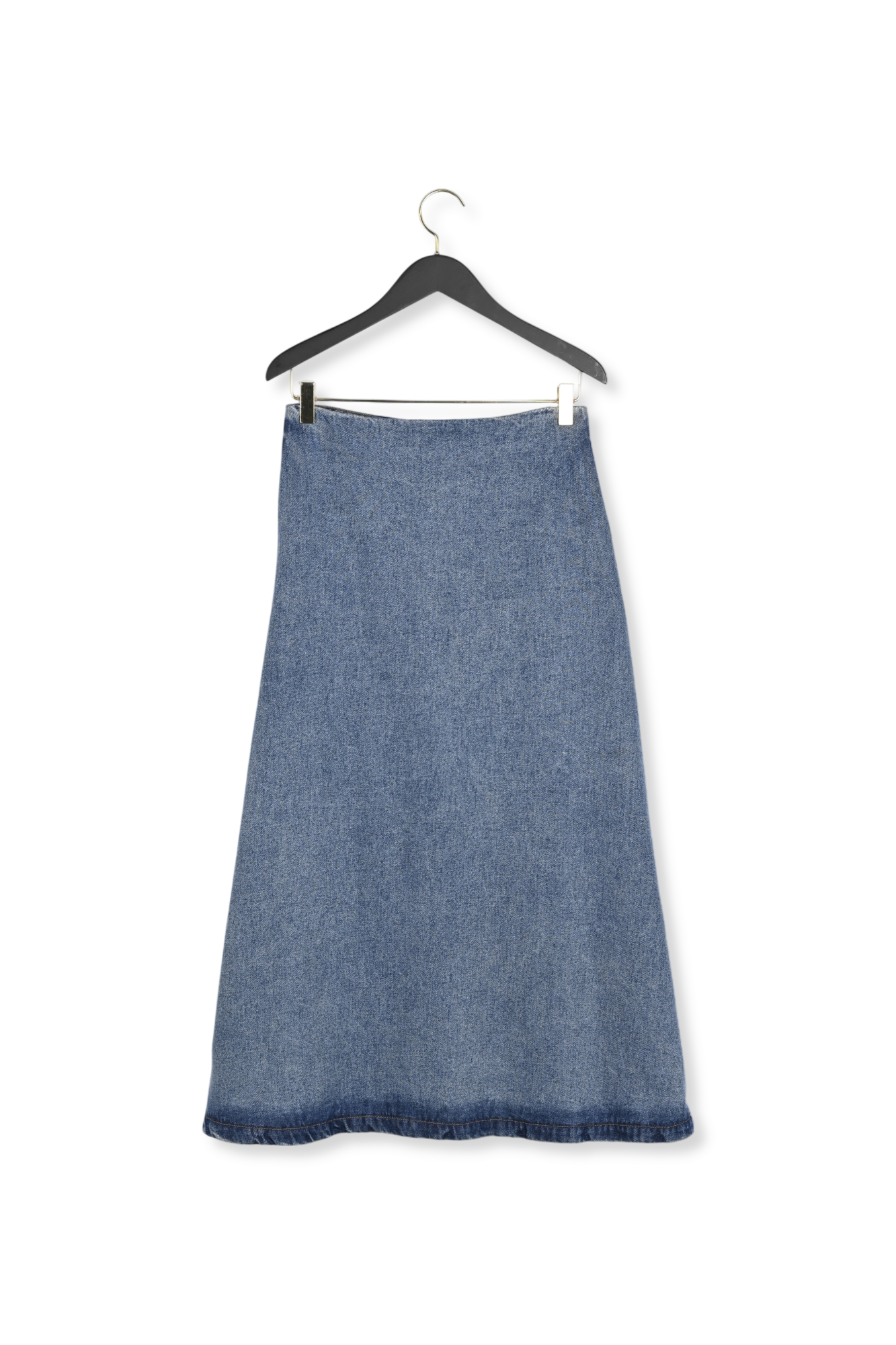 Jupe midi denim bleu Faume - seconde main