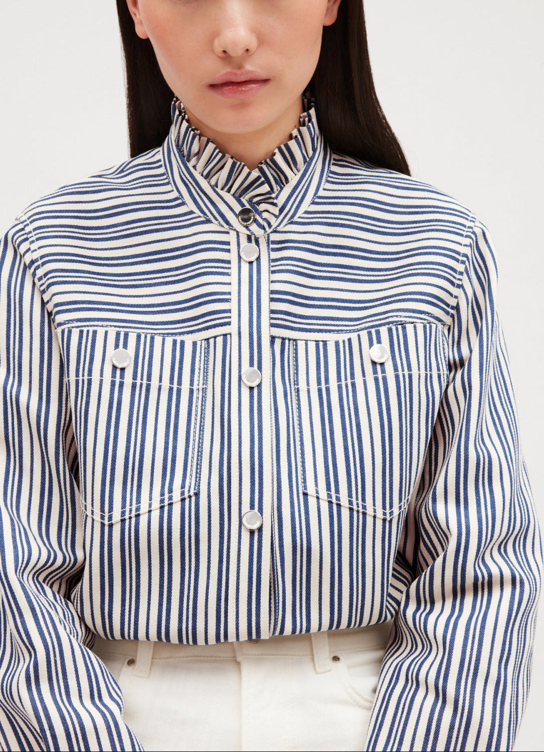 Chemise à rayures Faume - seconde main