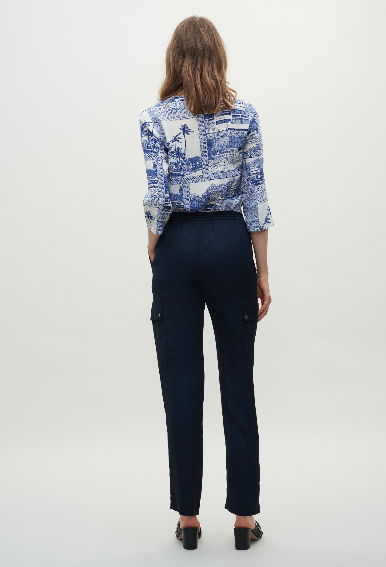 Pantalon fluide à poches Faume - seconde main