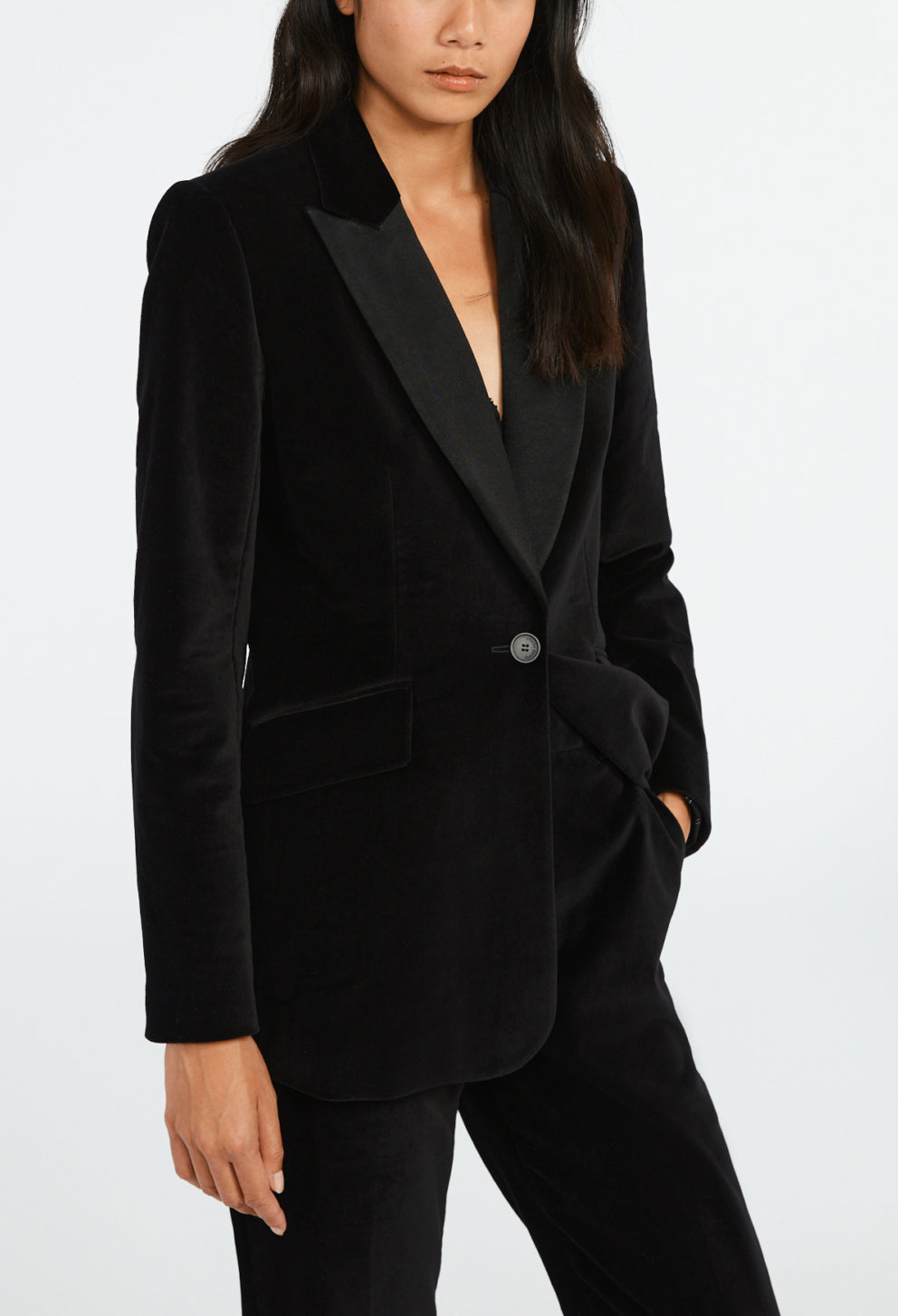 Veste de smoking velours Faume - seconde main