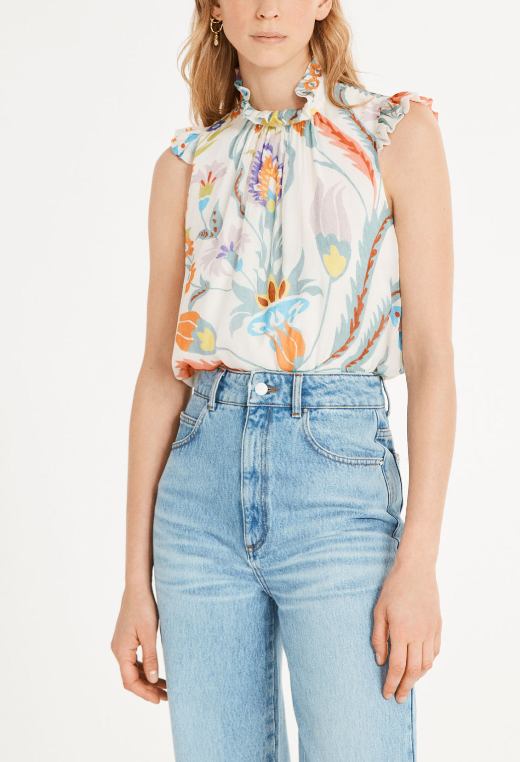 Top imprimé Faume - seconde main