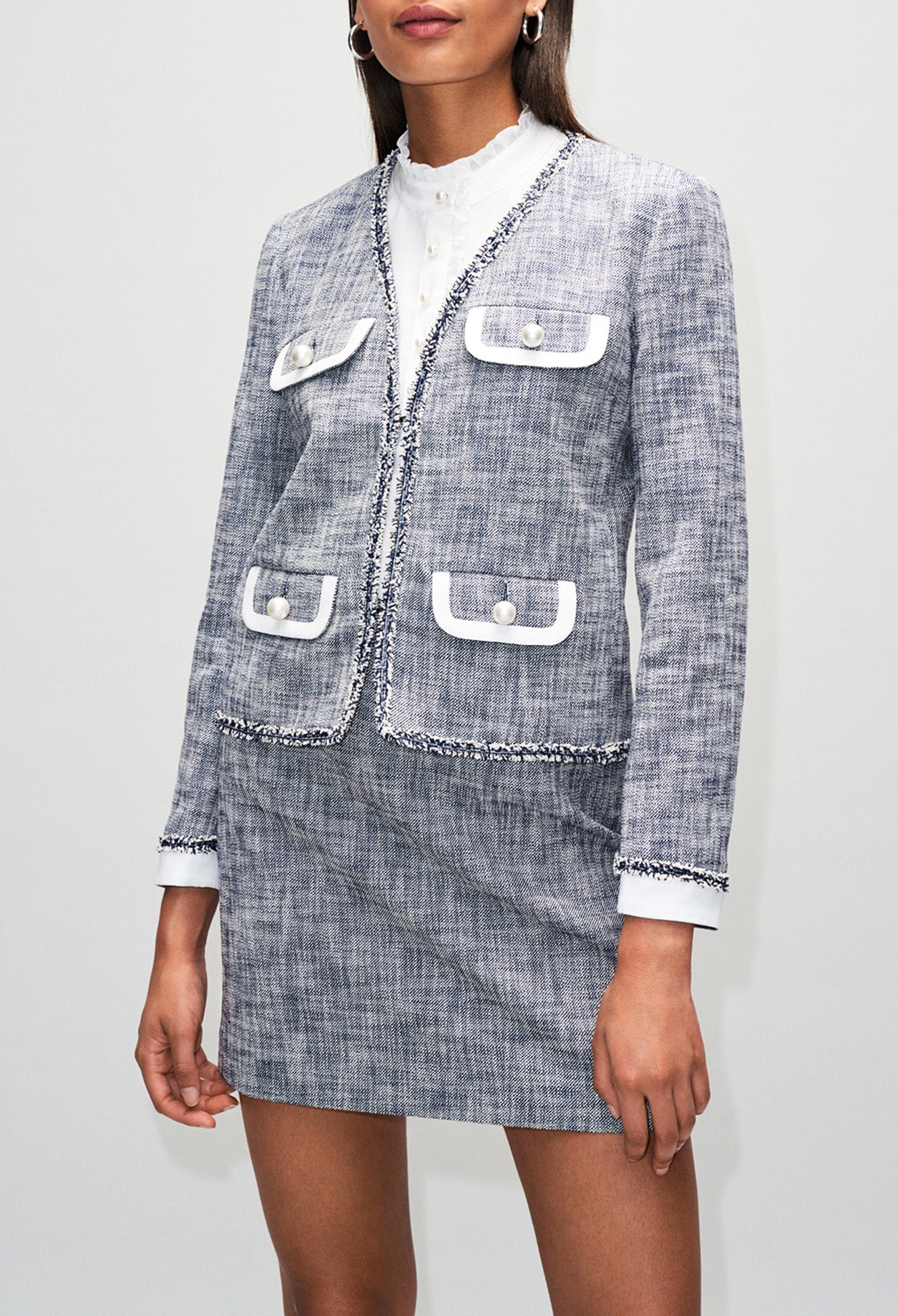 Veste court n twd à pochs Faume - seconde main