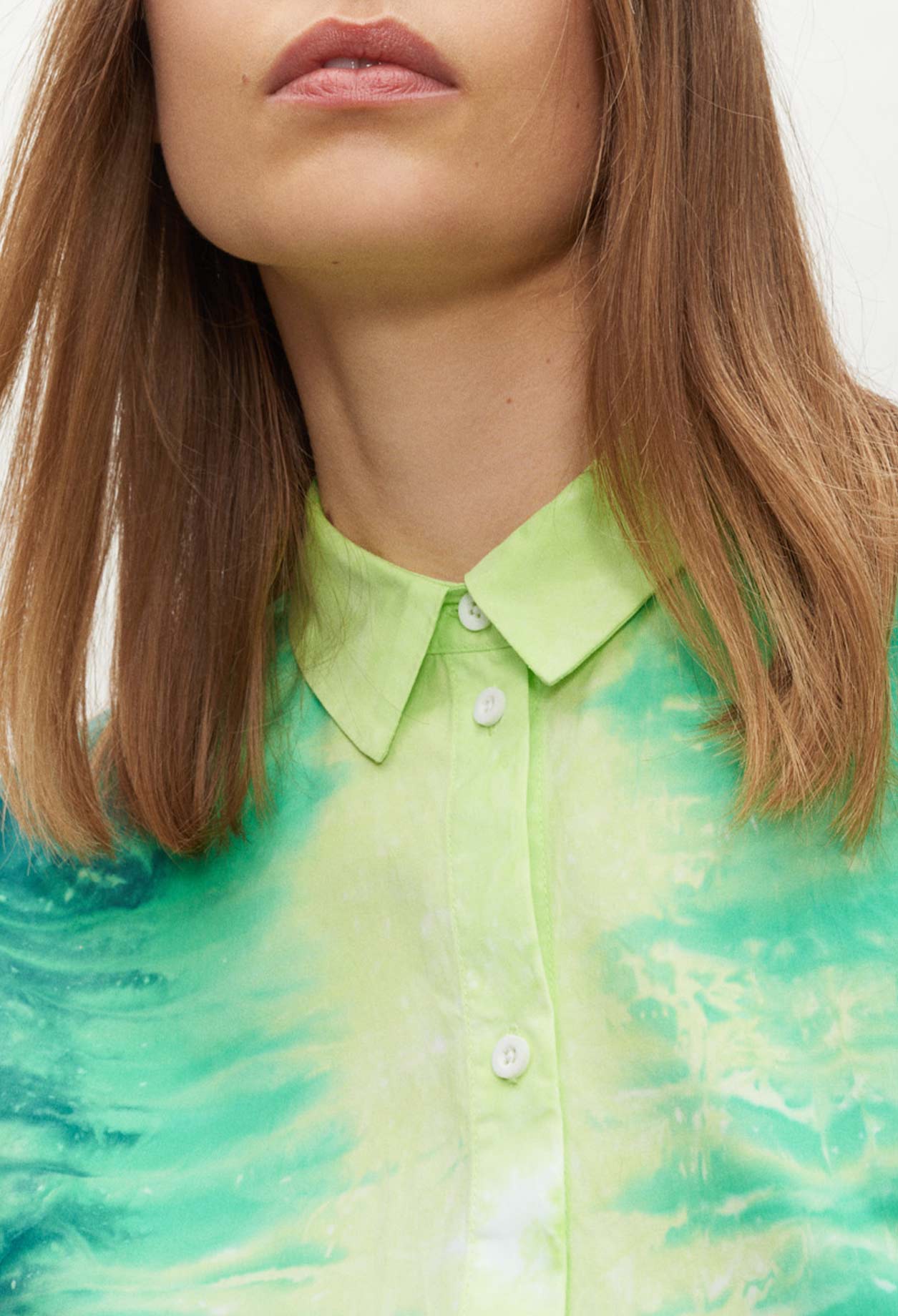 Chemise imprimée tie & dye Faume - seconde main