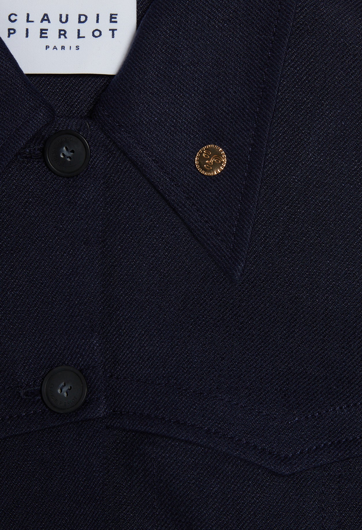 Veste en lin mélangé Faume - seconde main