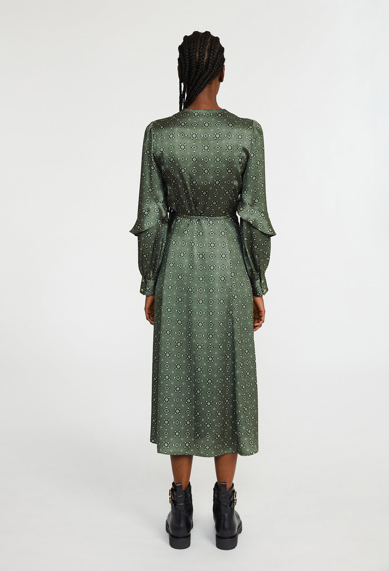 Robe longue cache cœur Faume - seconde main