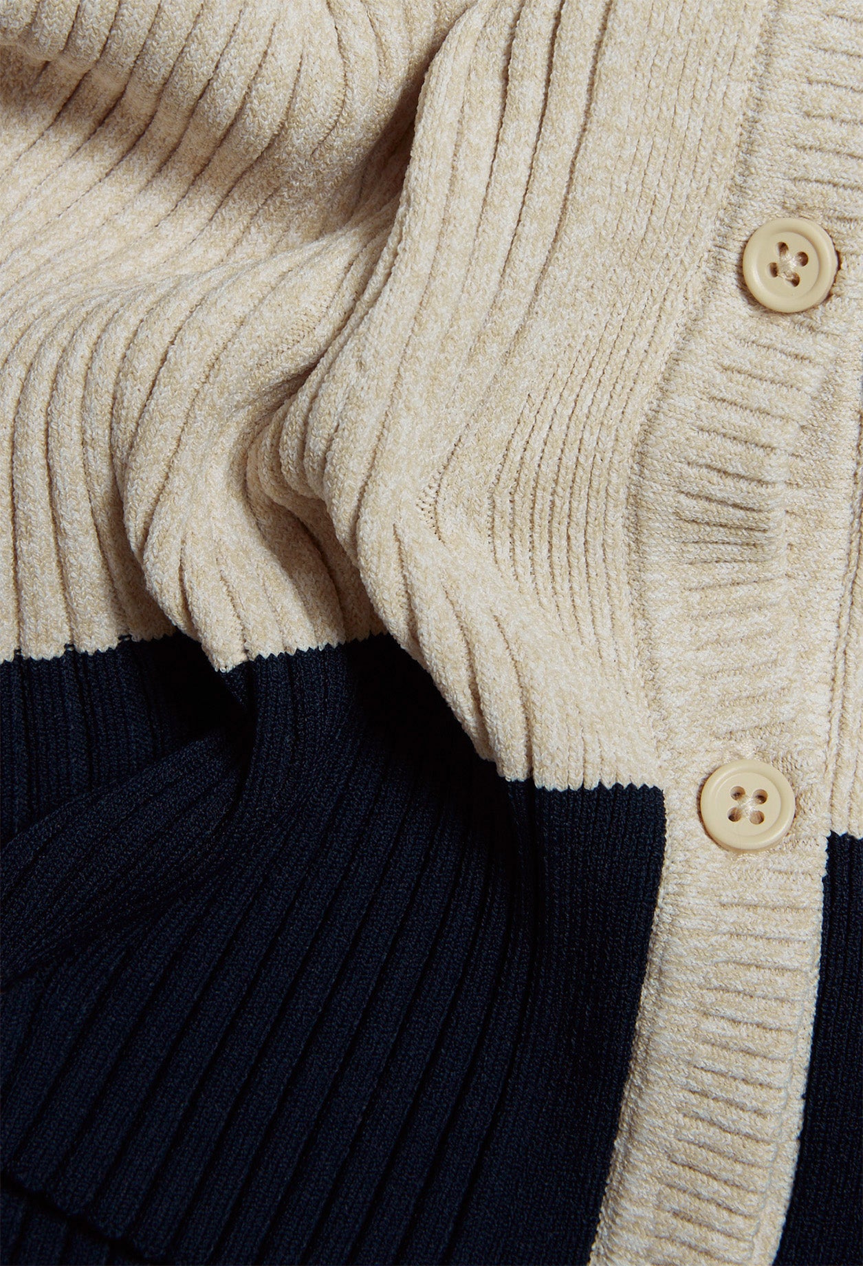 Cardigan bicolore Faume - seconde main