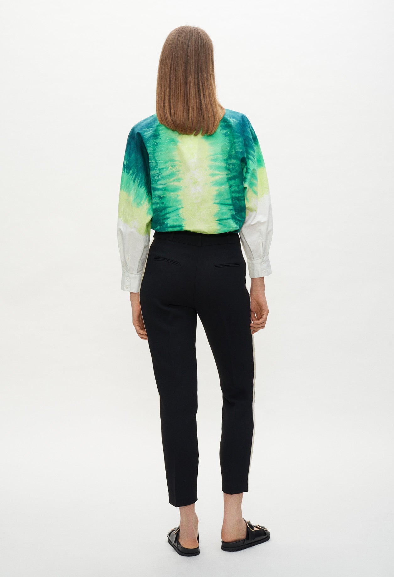 Chemise imprimée tie & dye Faume - seconde main