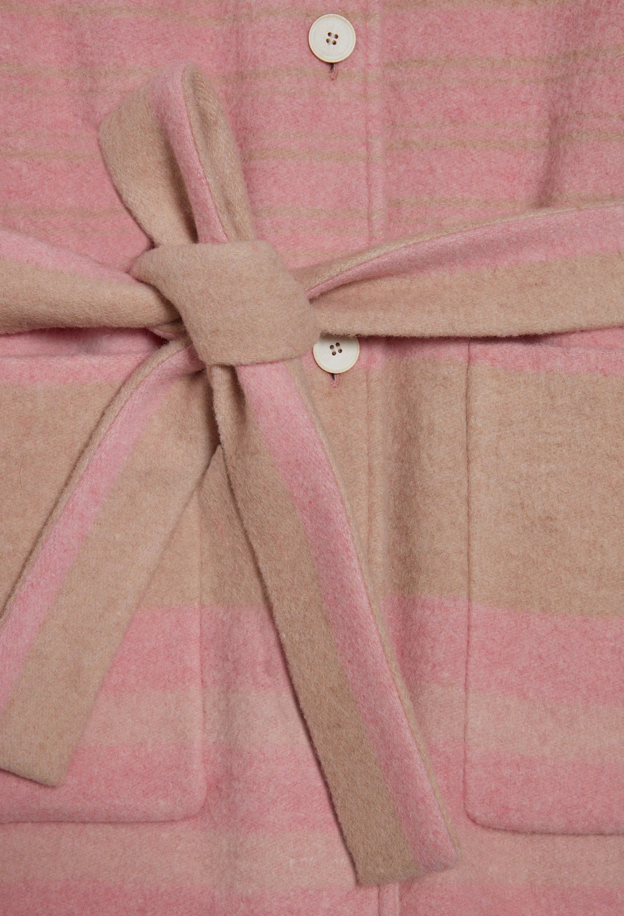 Manteau court en laine Faume - seconde main