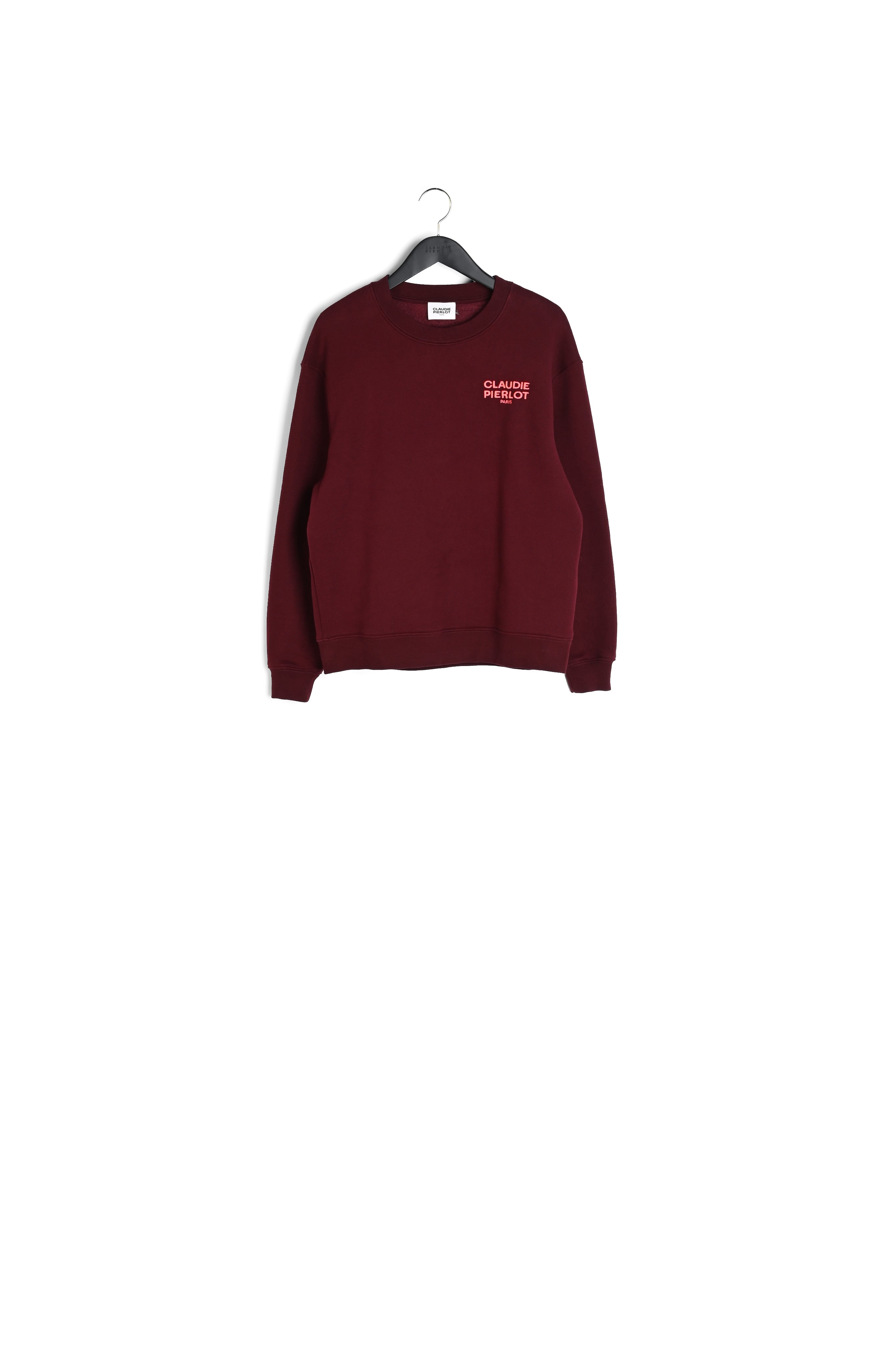 Sweatshirt bordeaux avec logo Faume - seconde main