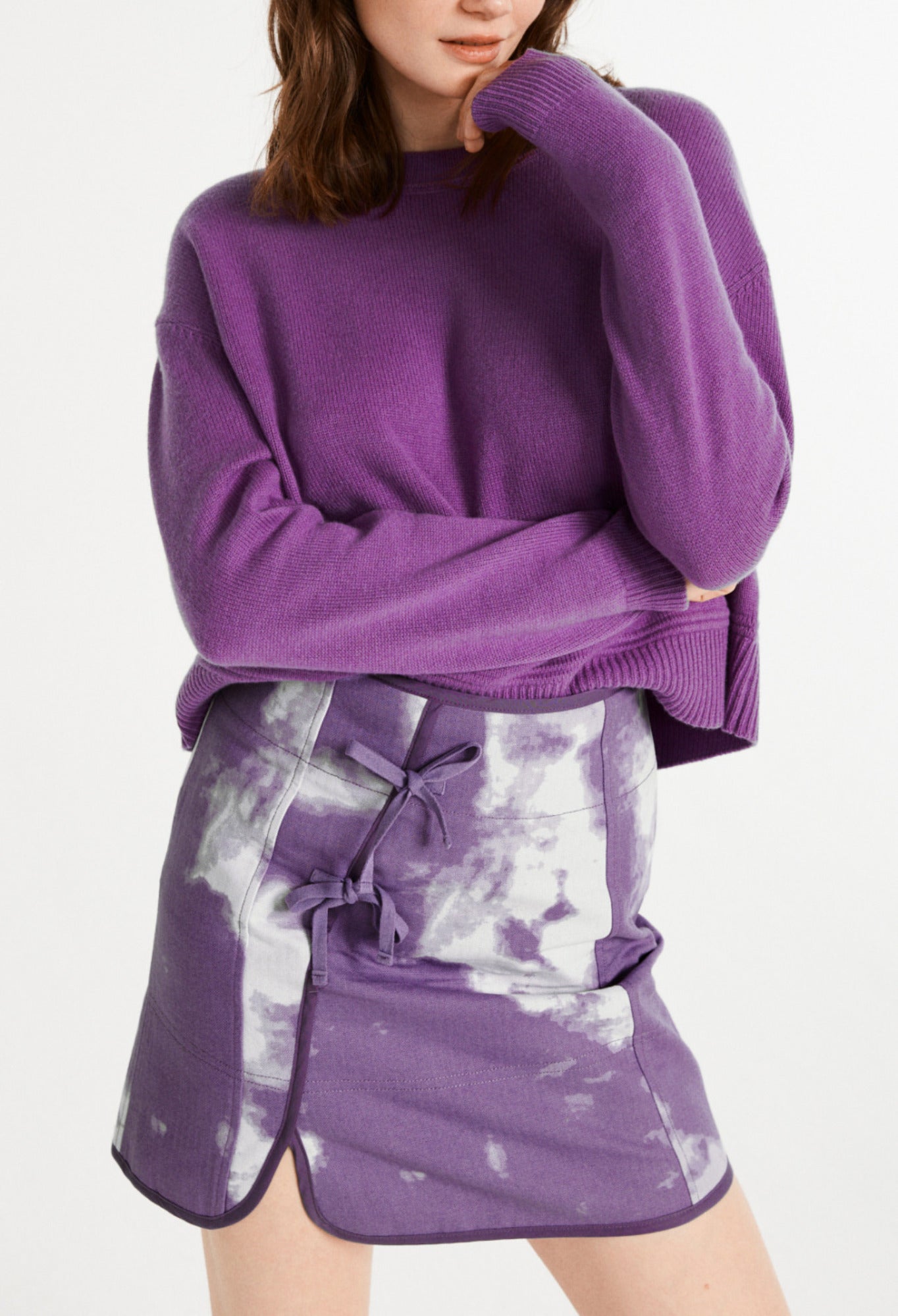 Pull violet Faume - seconde main