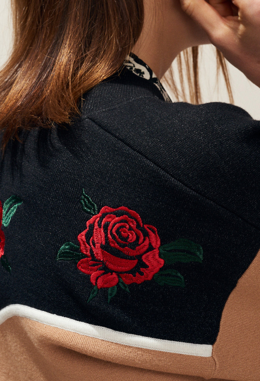 Cardigan oversize dos à motif Faume - seconde main