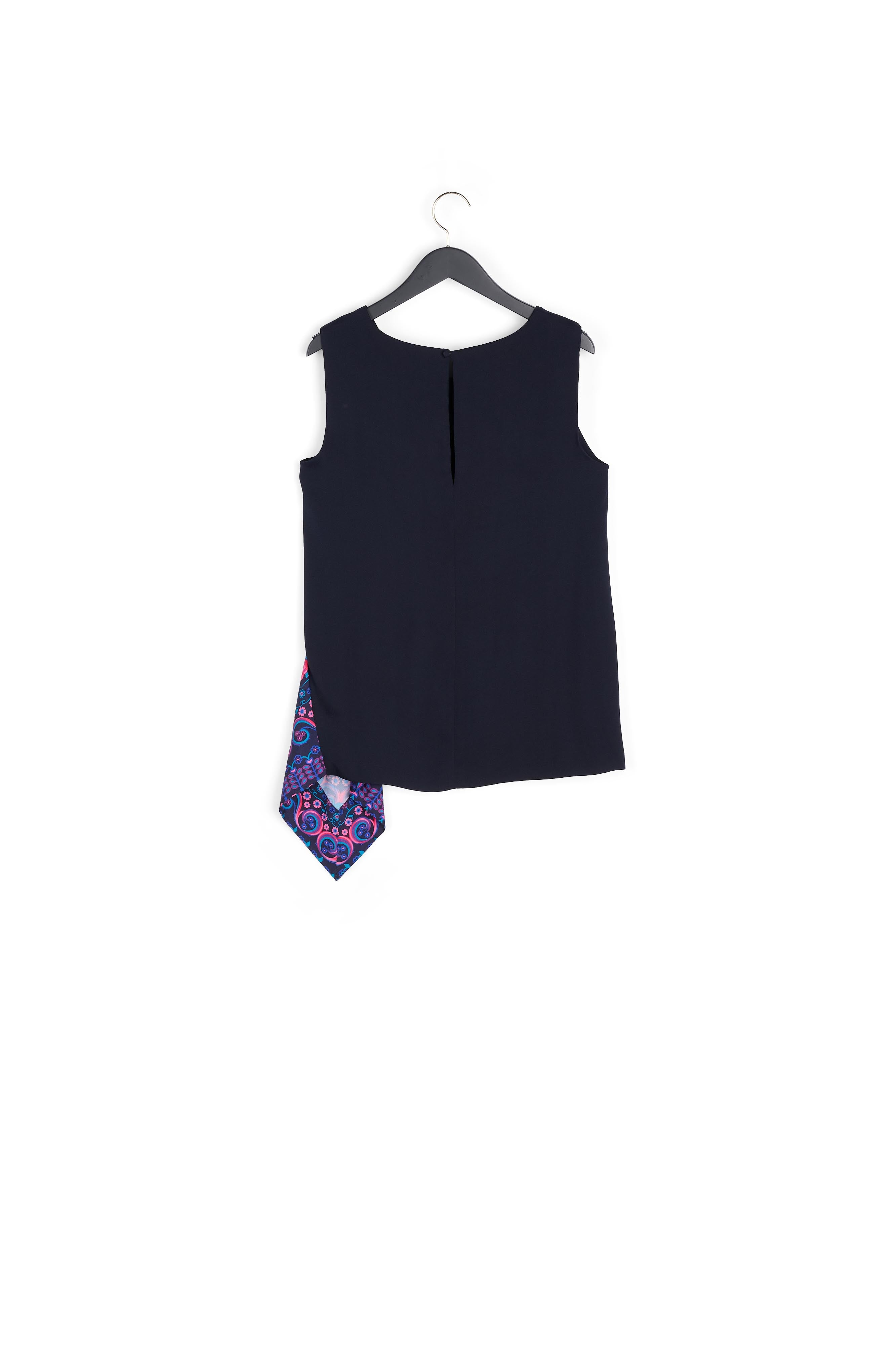 Top asymétrique bi-matière Faume - seconde main