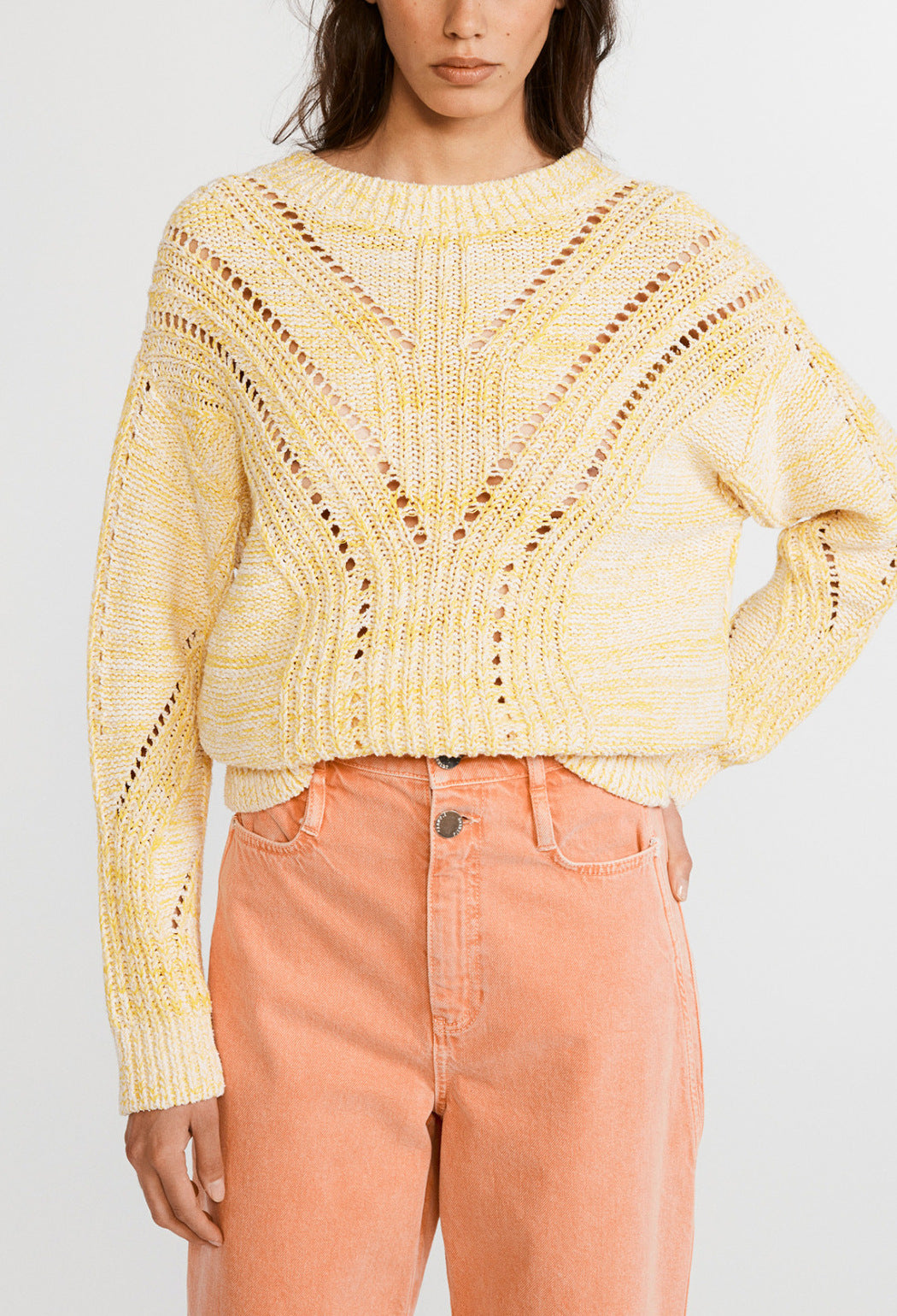 Pull à détails ajourés Faume - seconde main