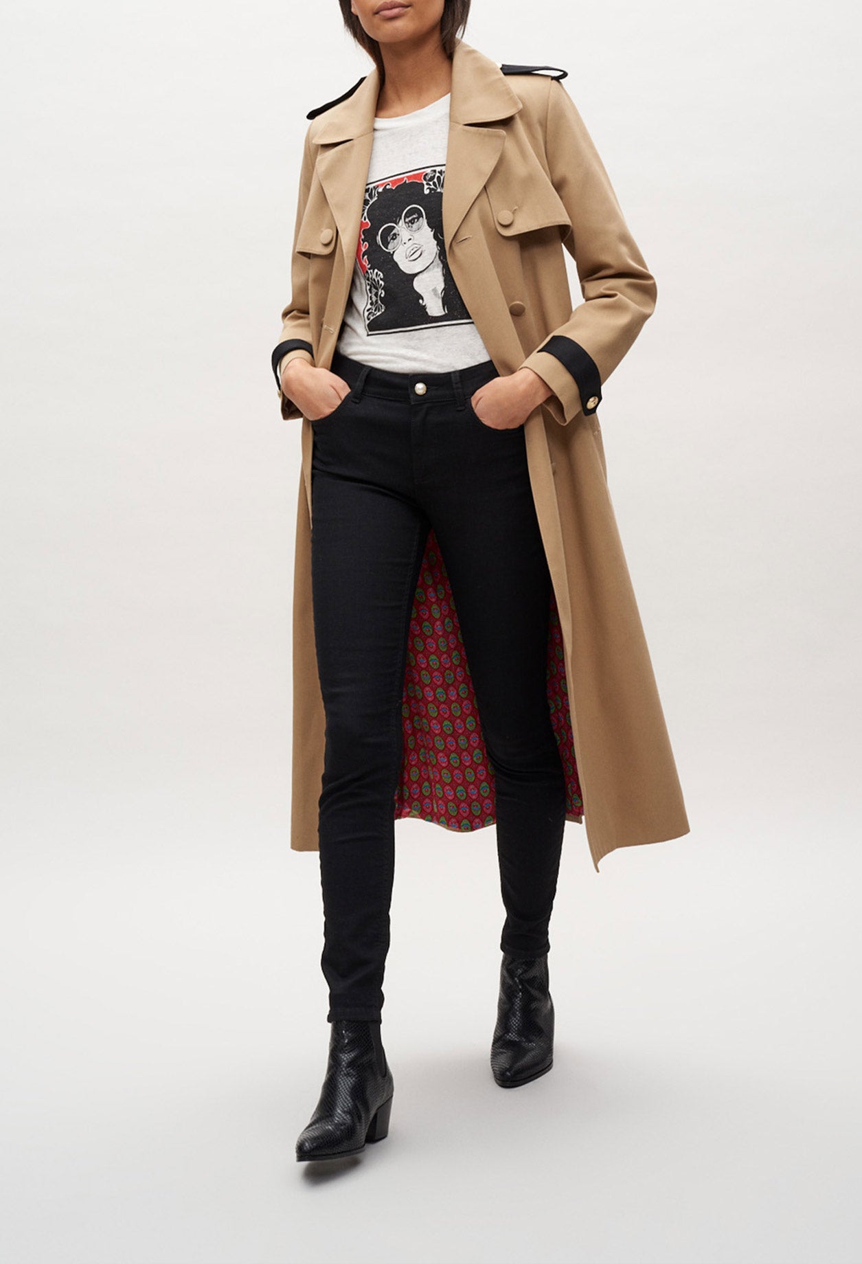 T-shirt sérigraphié Faume - seconde main