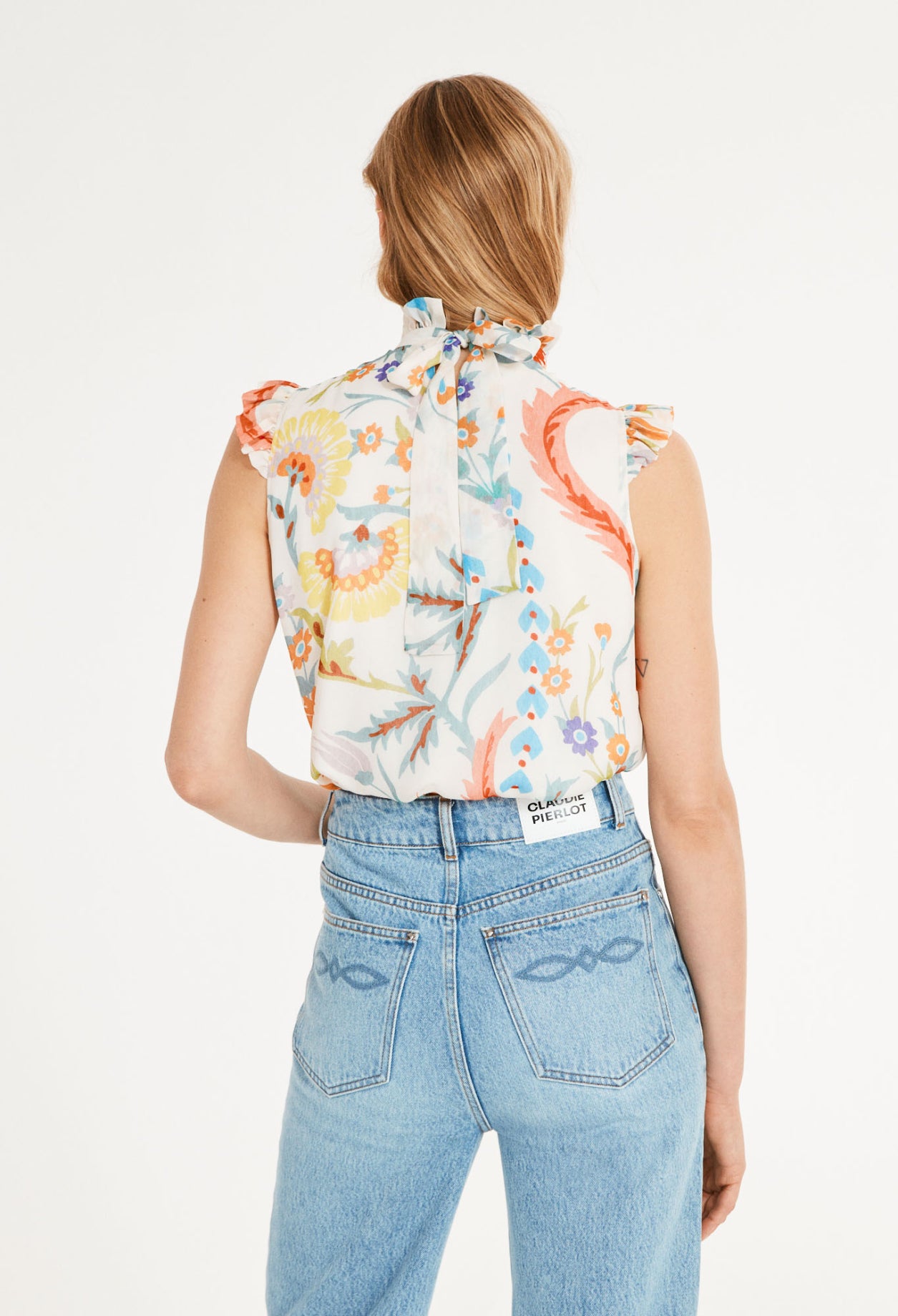 Top imprimé Faume - seconde main