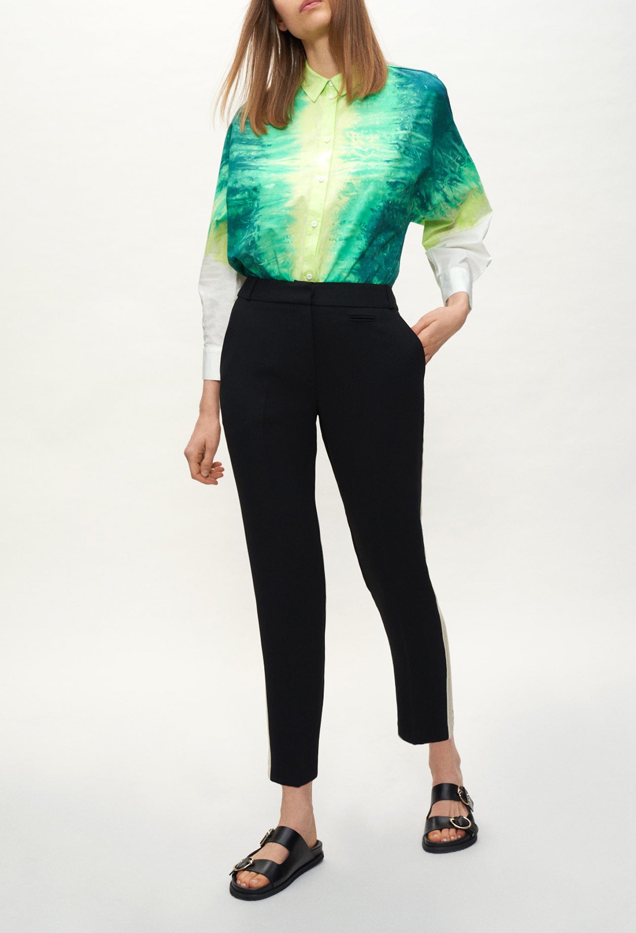 Chemise imprimée tie & dye Faume - seconde main