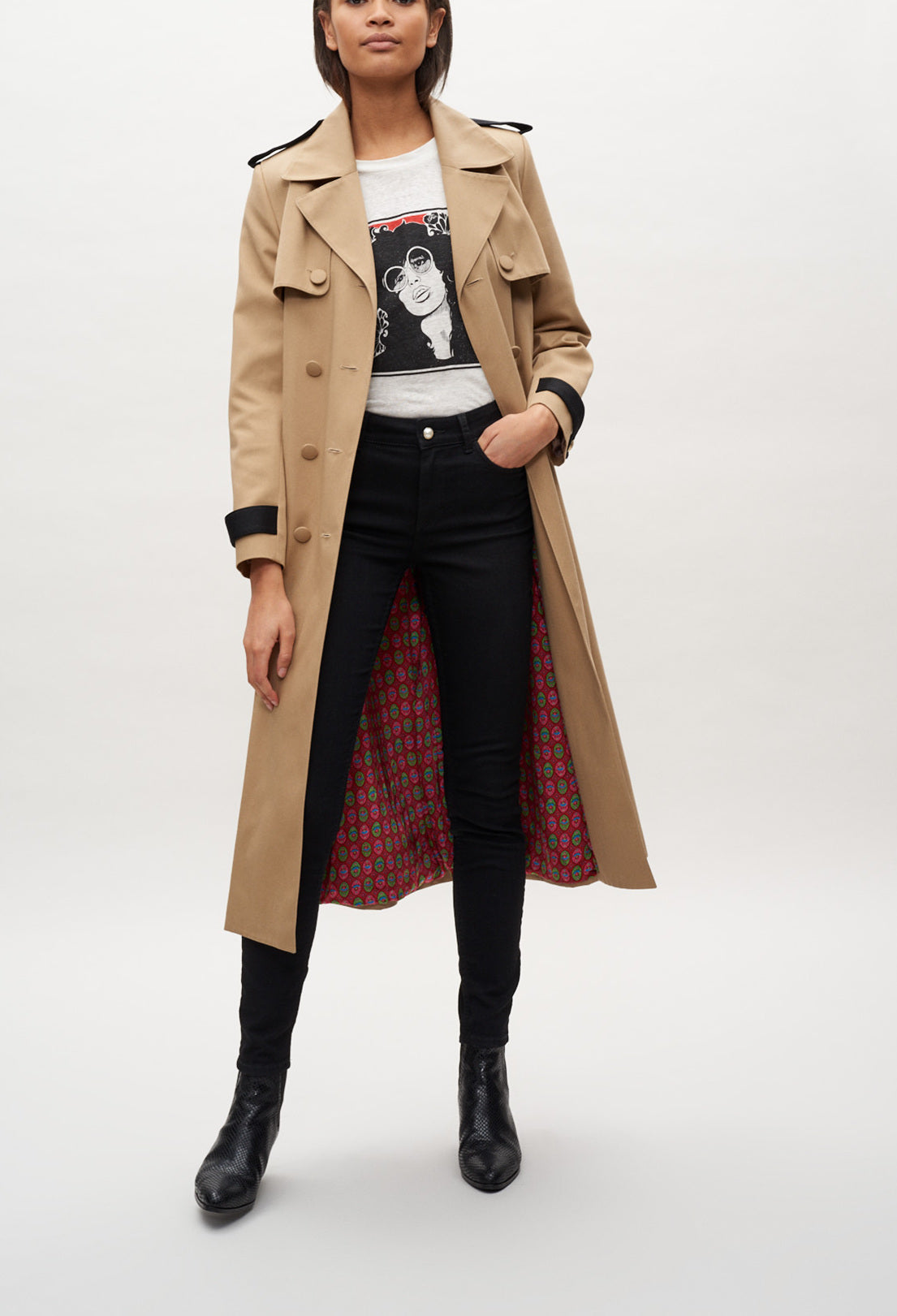 T-shirt sérigraphié Faume - seconde main