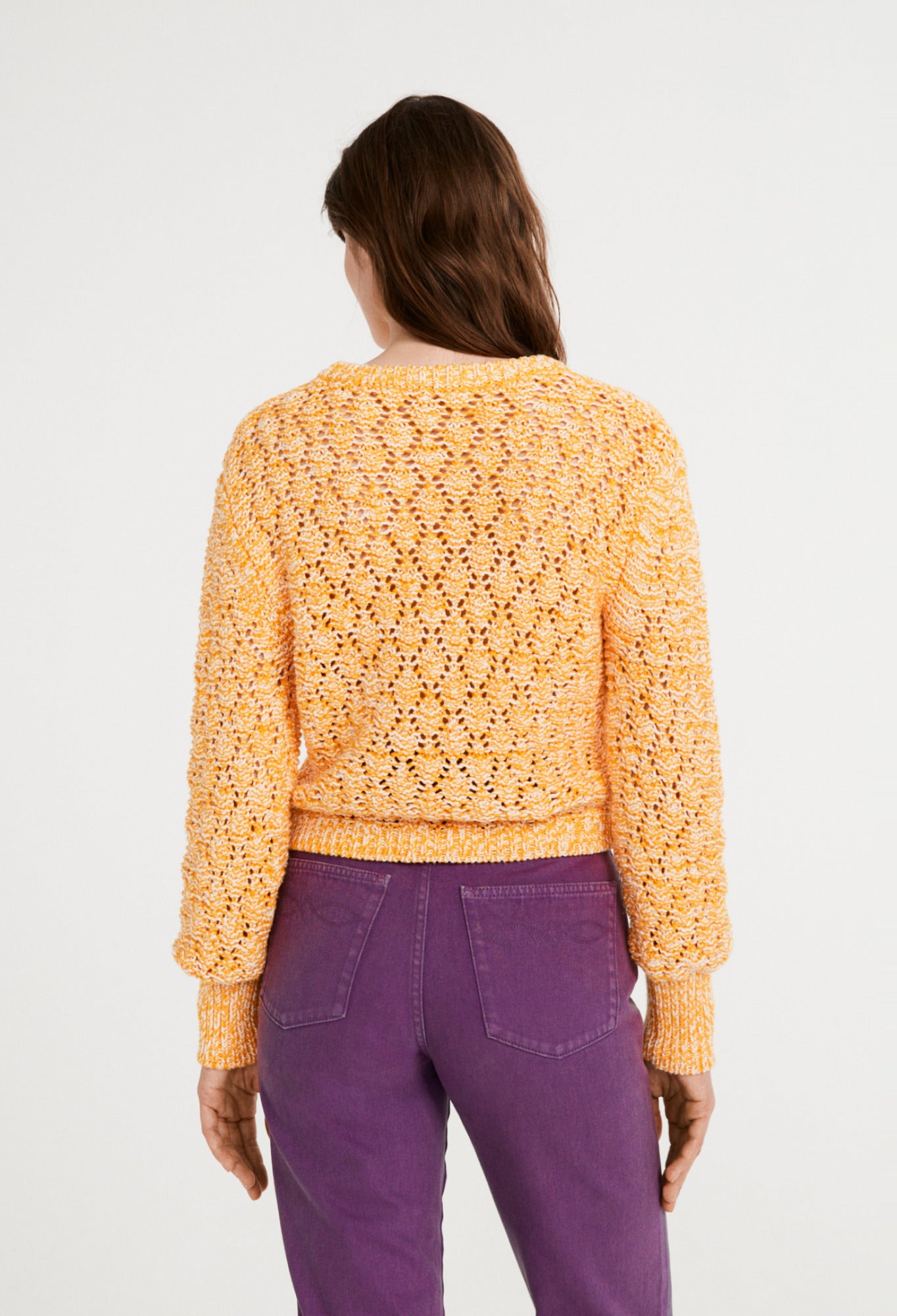 Pull en maille ajourée Faume - seconde main