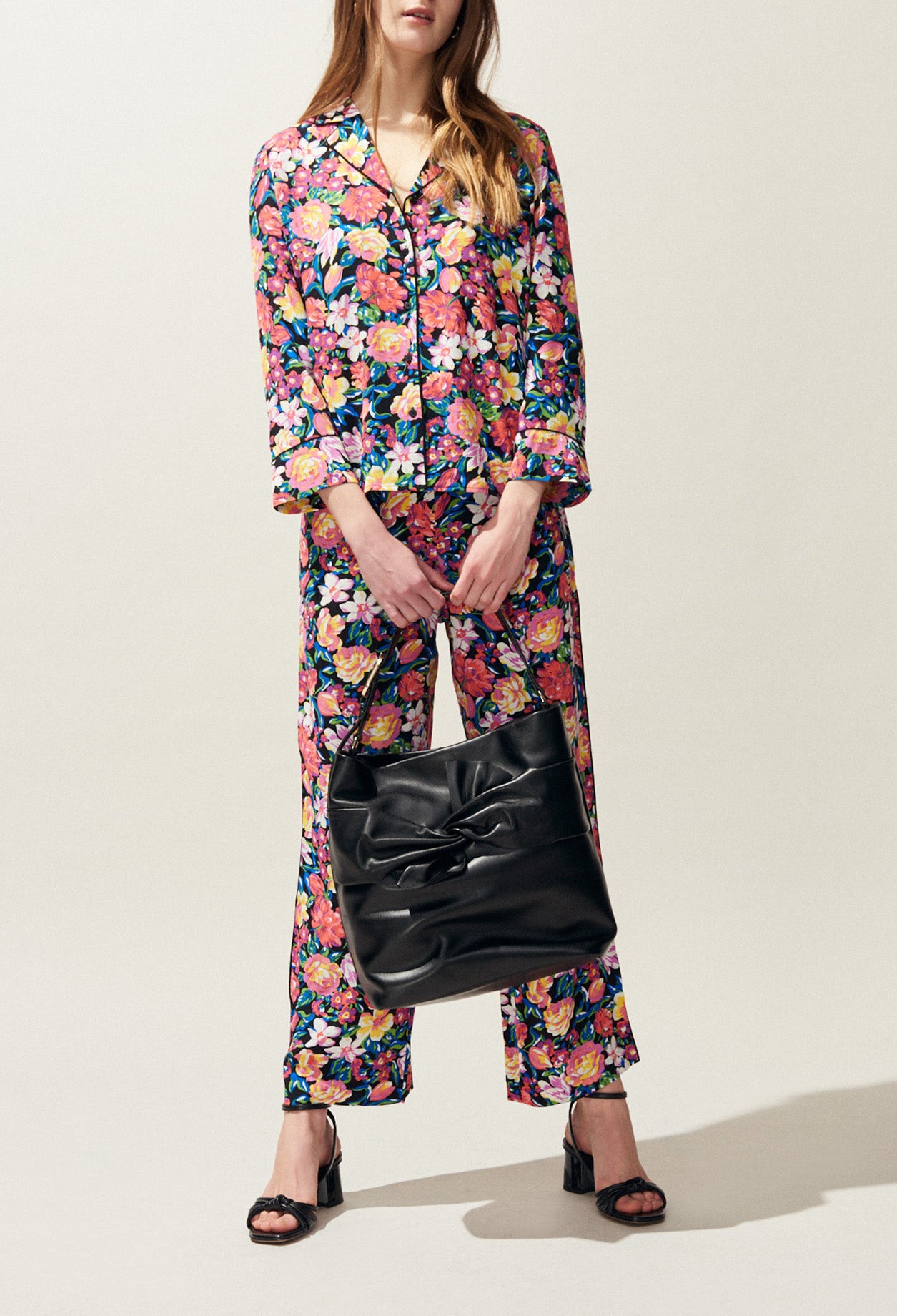 Chemise fluide imprimée fleurs Faume - seconde main