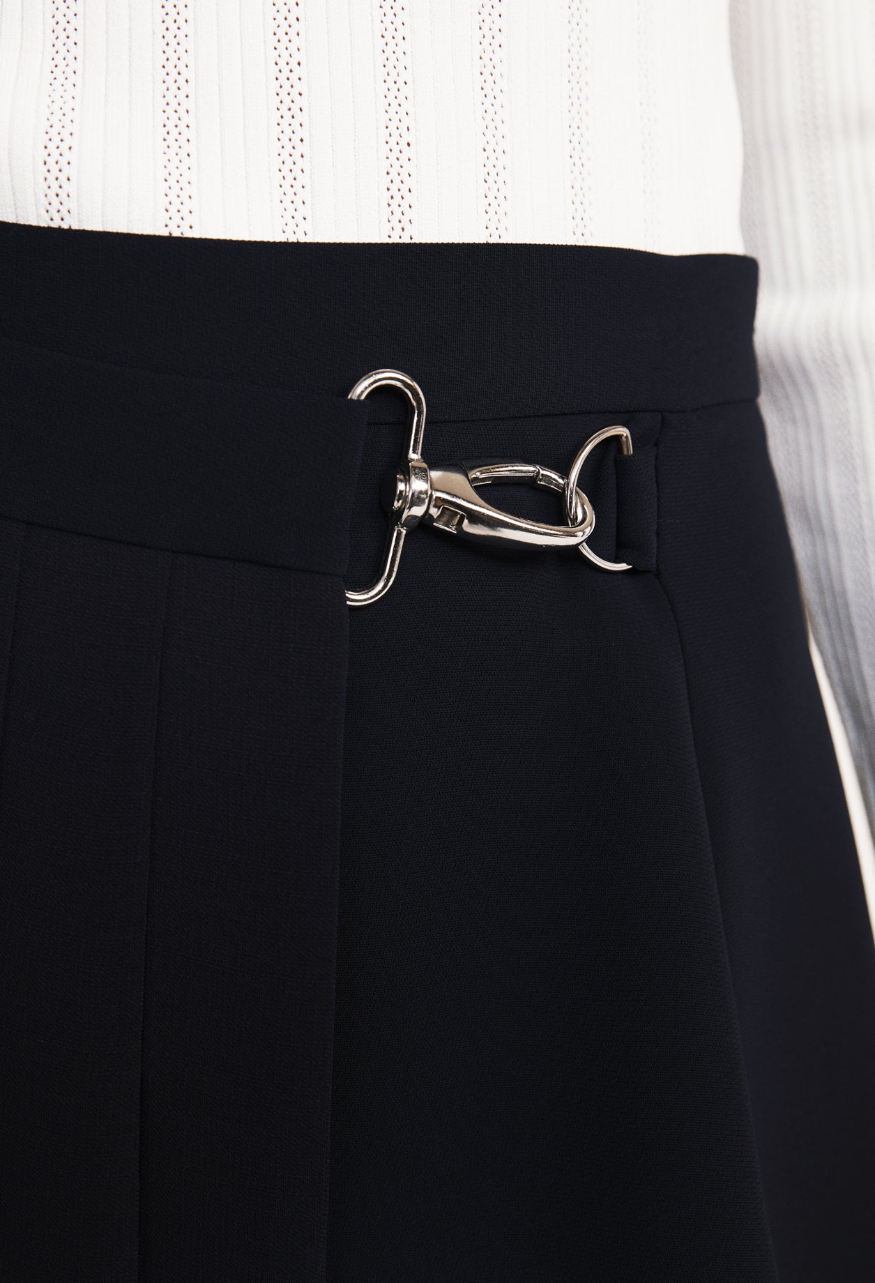 Mini-jupe plissée Faume - seconde main