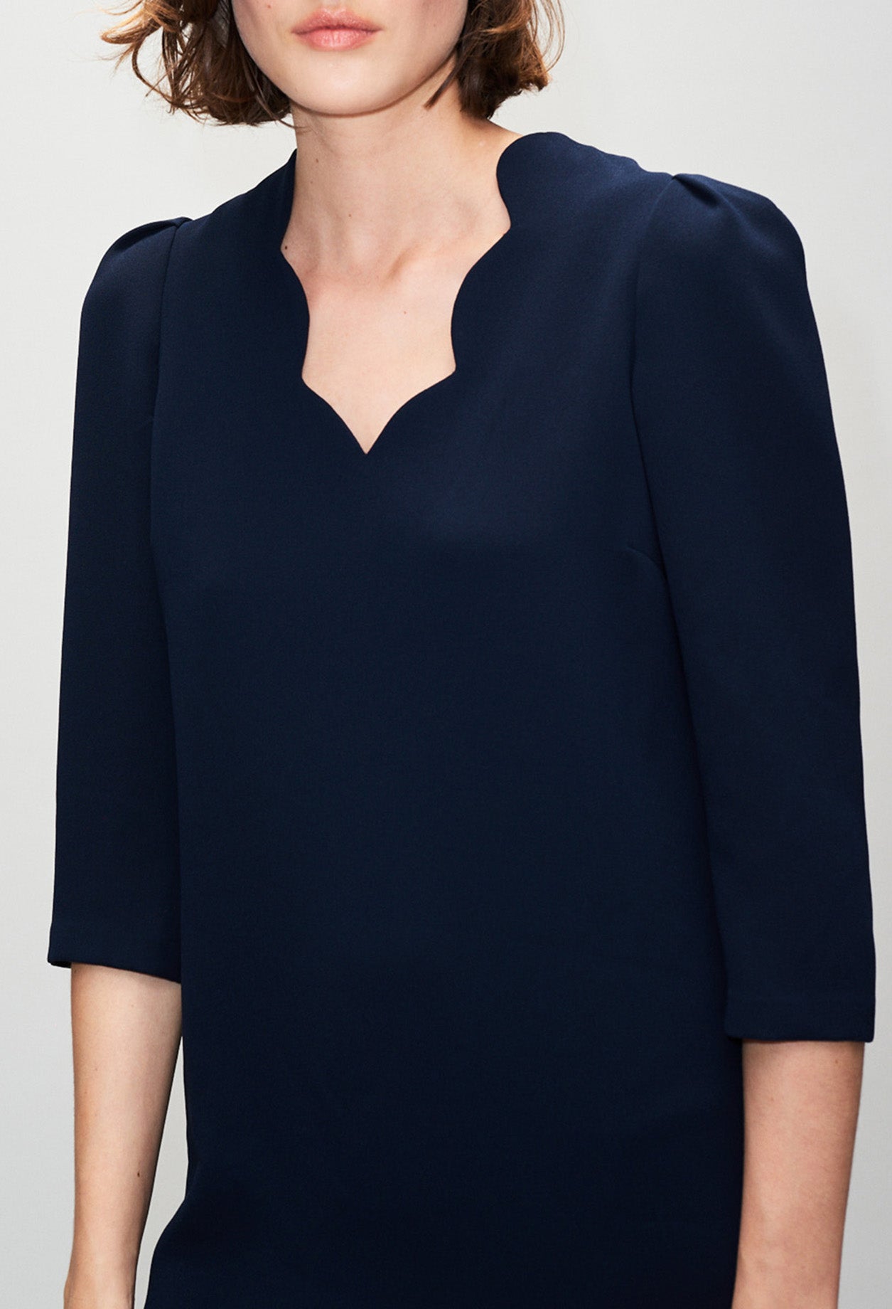 Robe détail coquilles Faume - seconde main