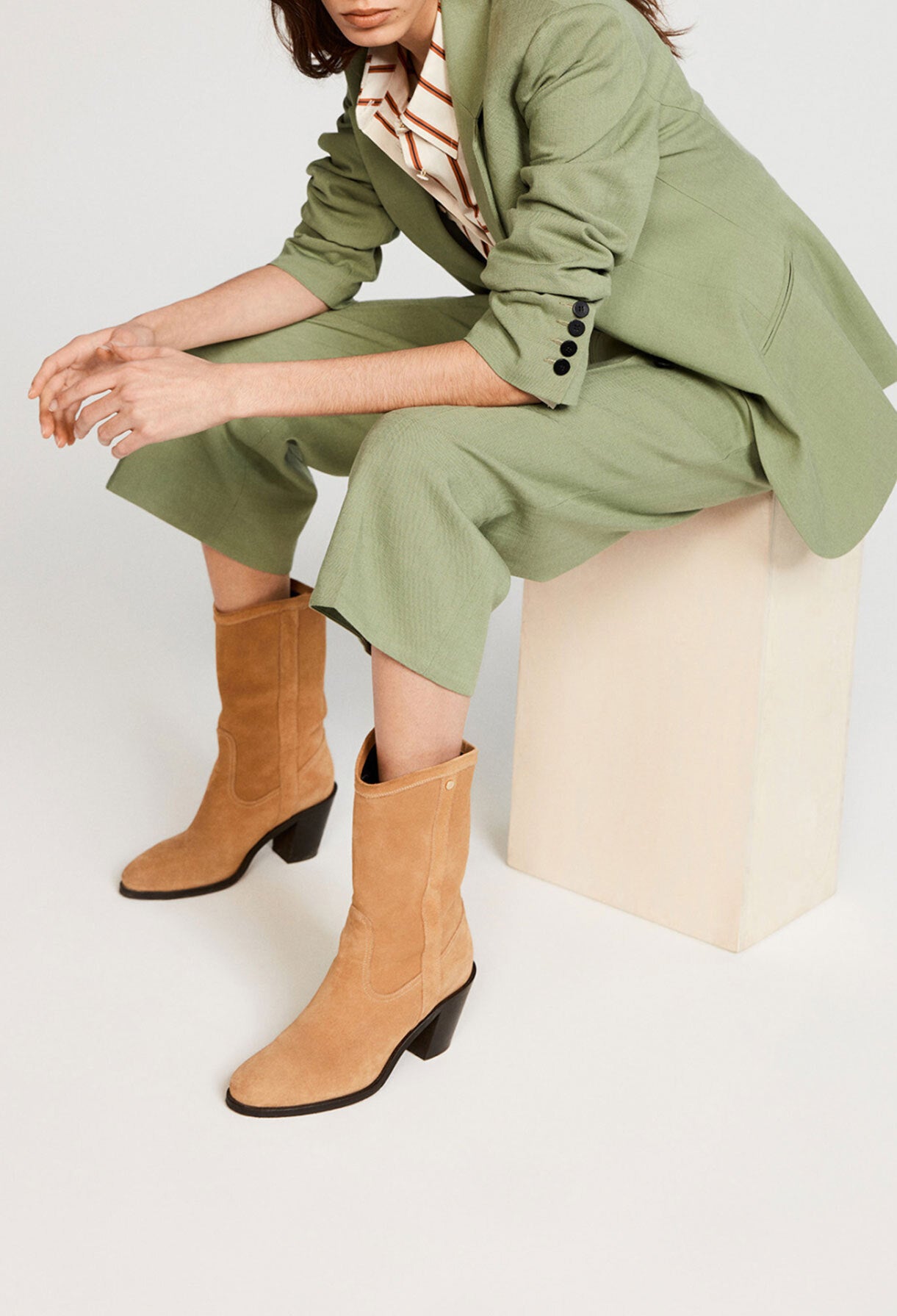 Veste de tailleur cintrée Faume - seconde main