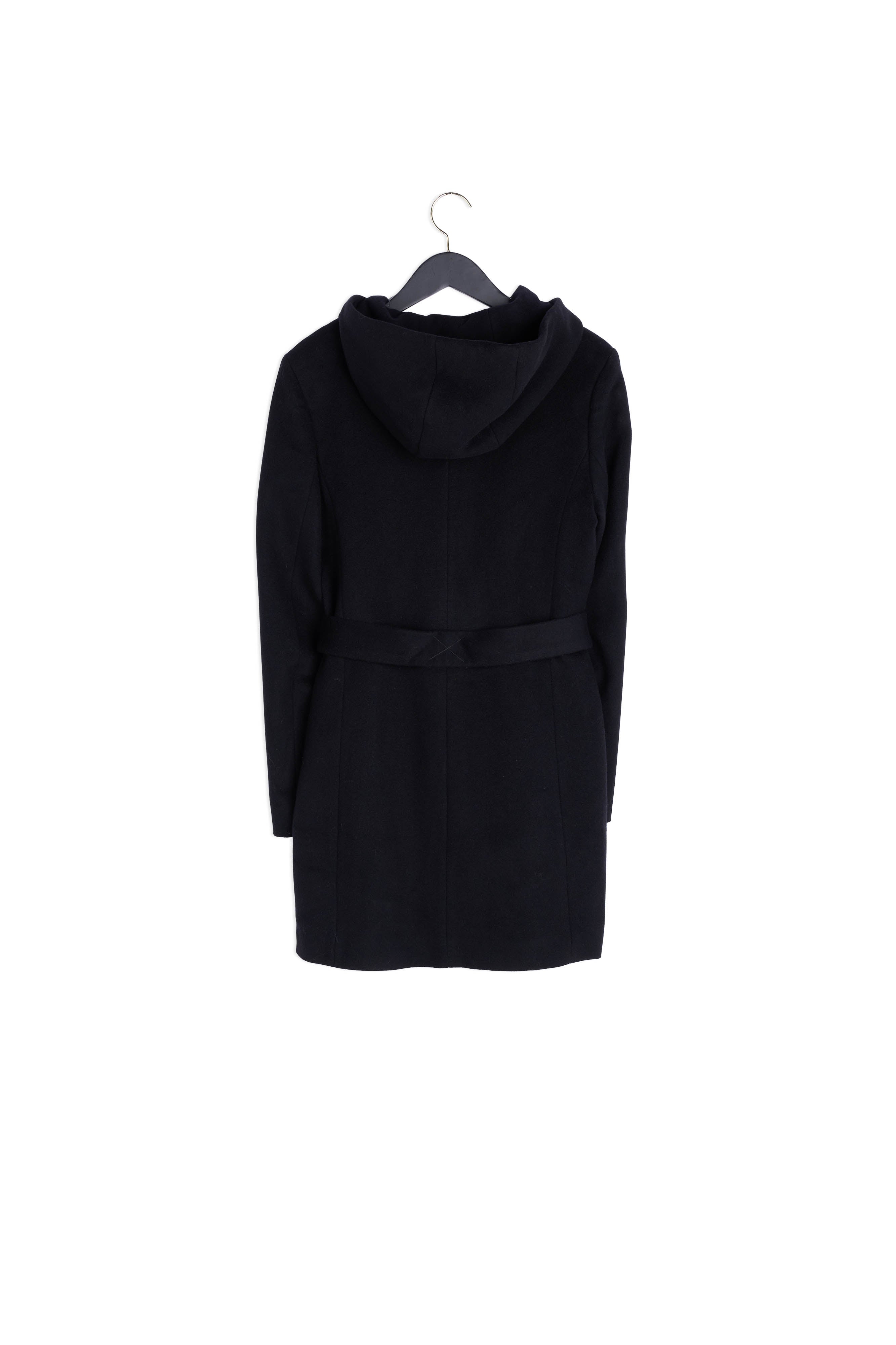 Manteau ceinturé en laine et cachemire Faume - seconde main