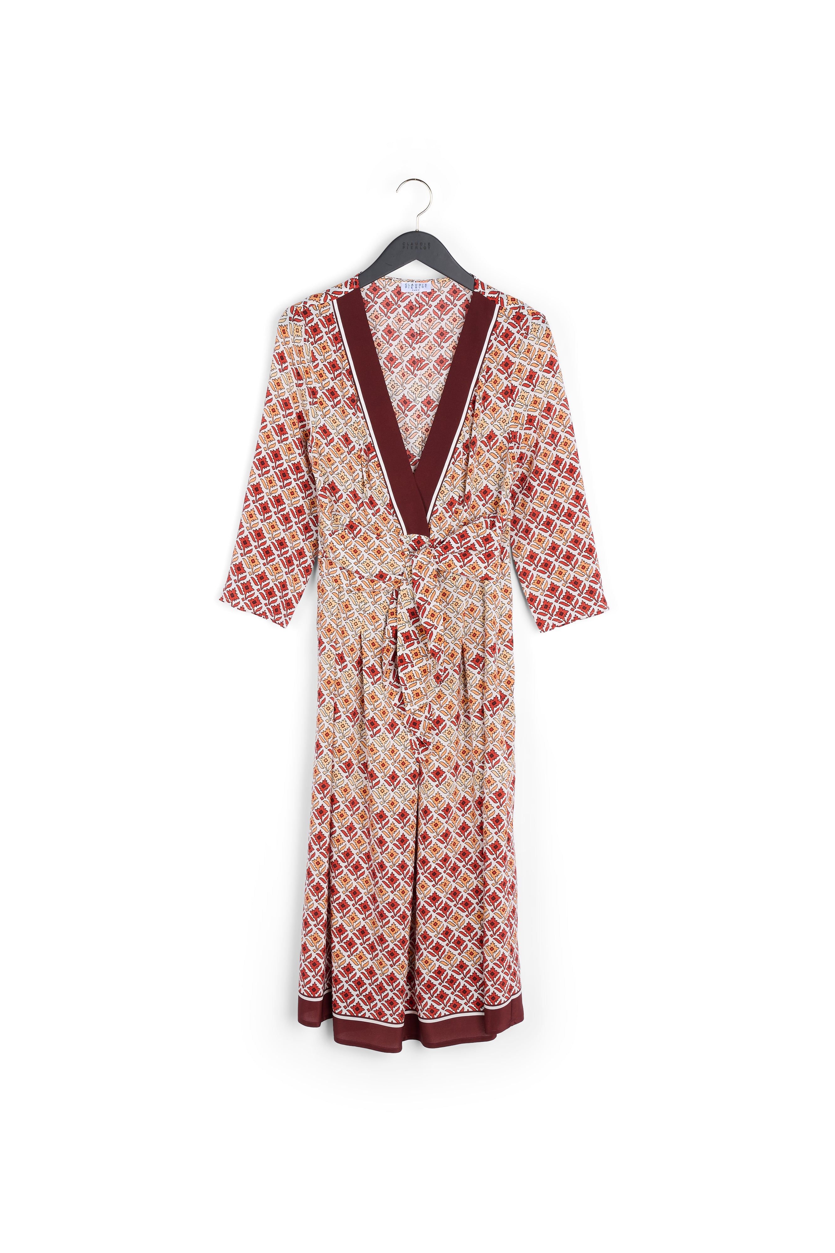 Robe midi à nouer Faume - seconde main