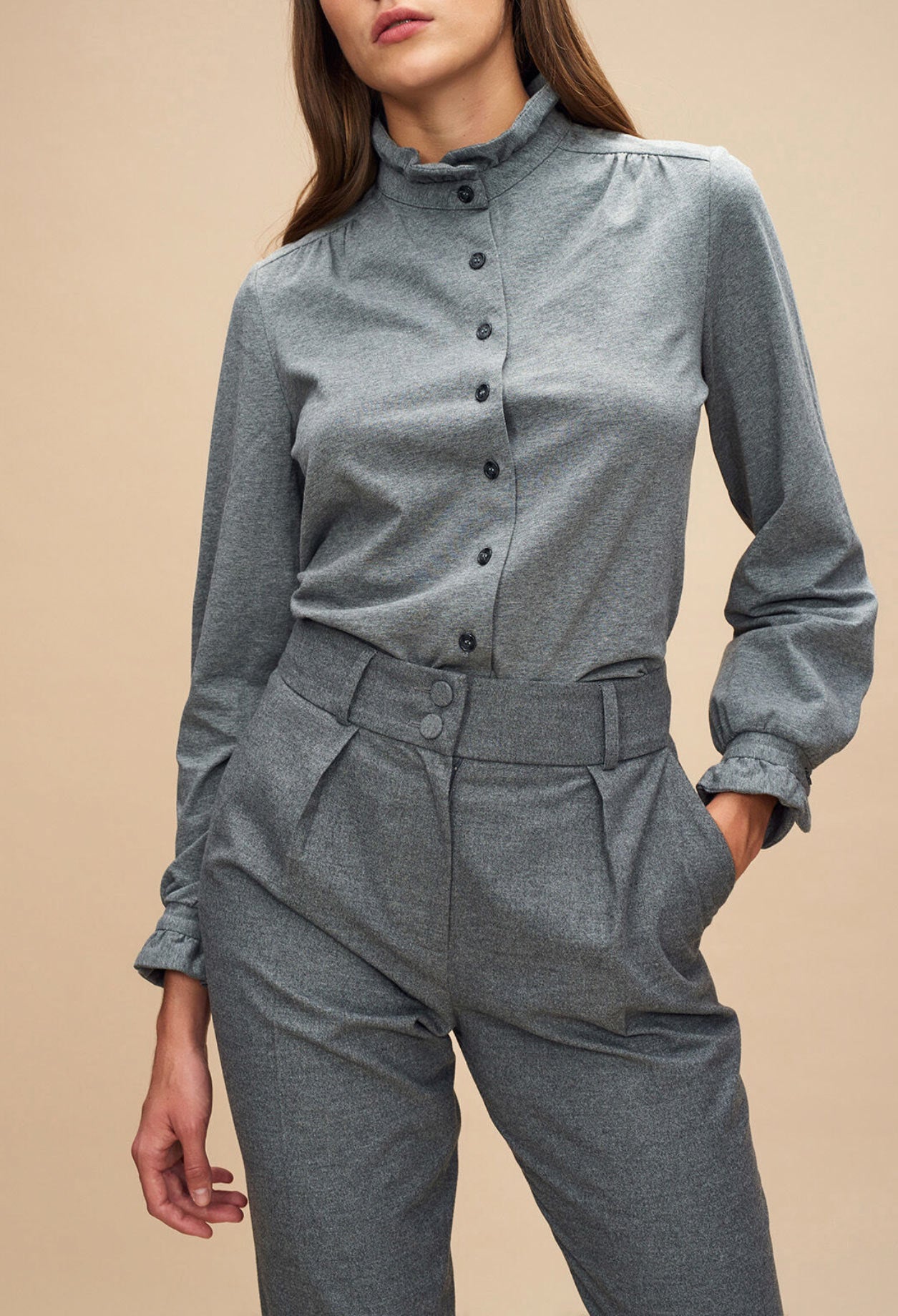 Chemise COLOMBE en jersey Faume - seconde main