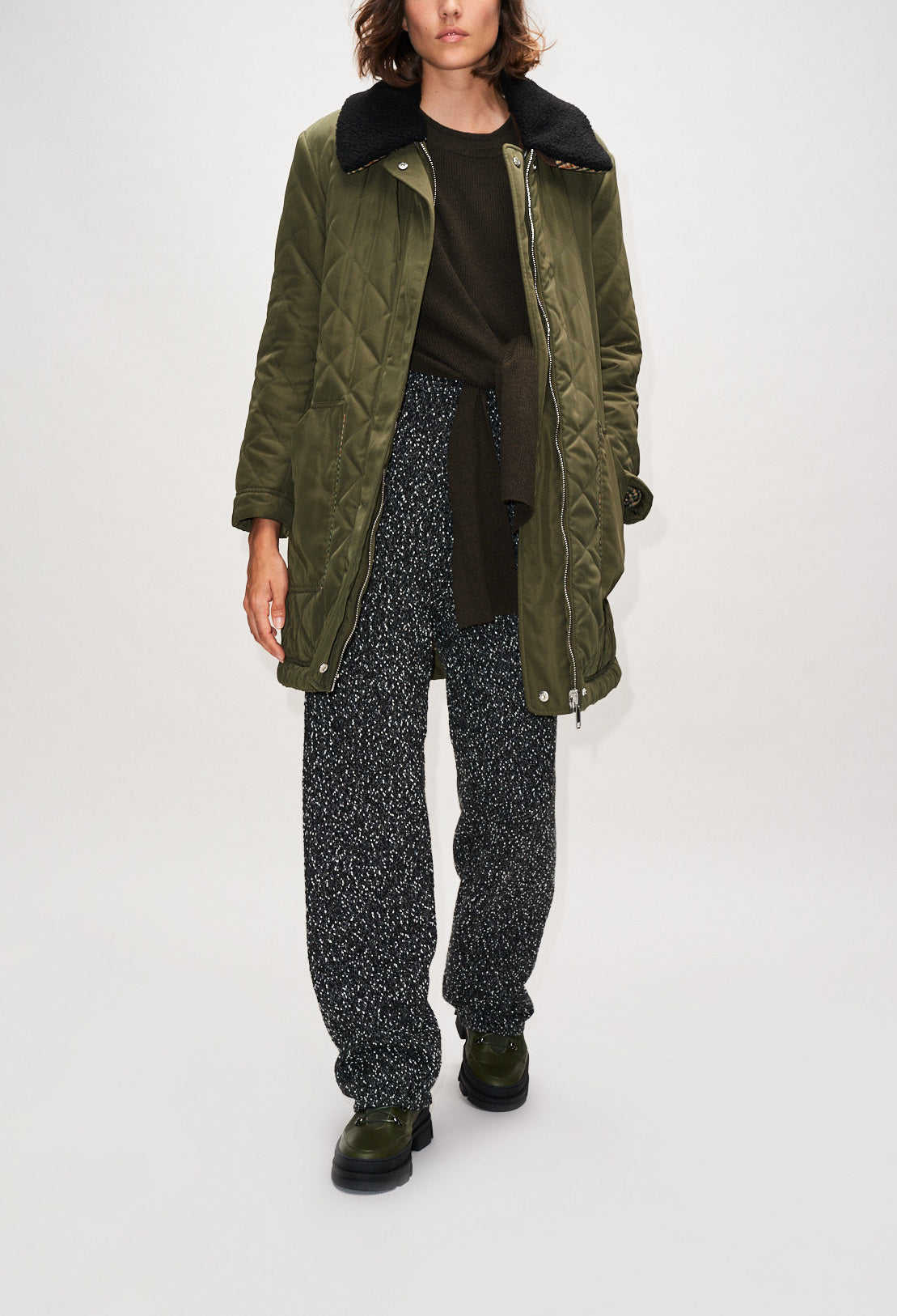 Pull détail nœud taille Faume - seconde main