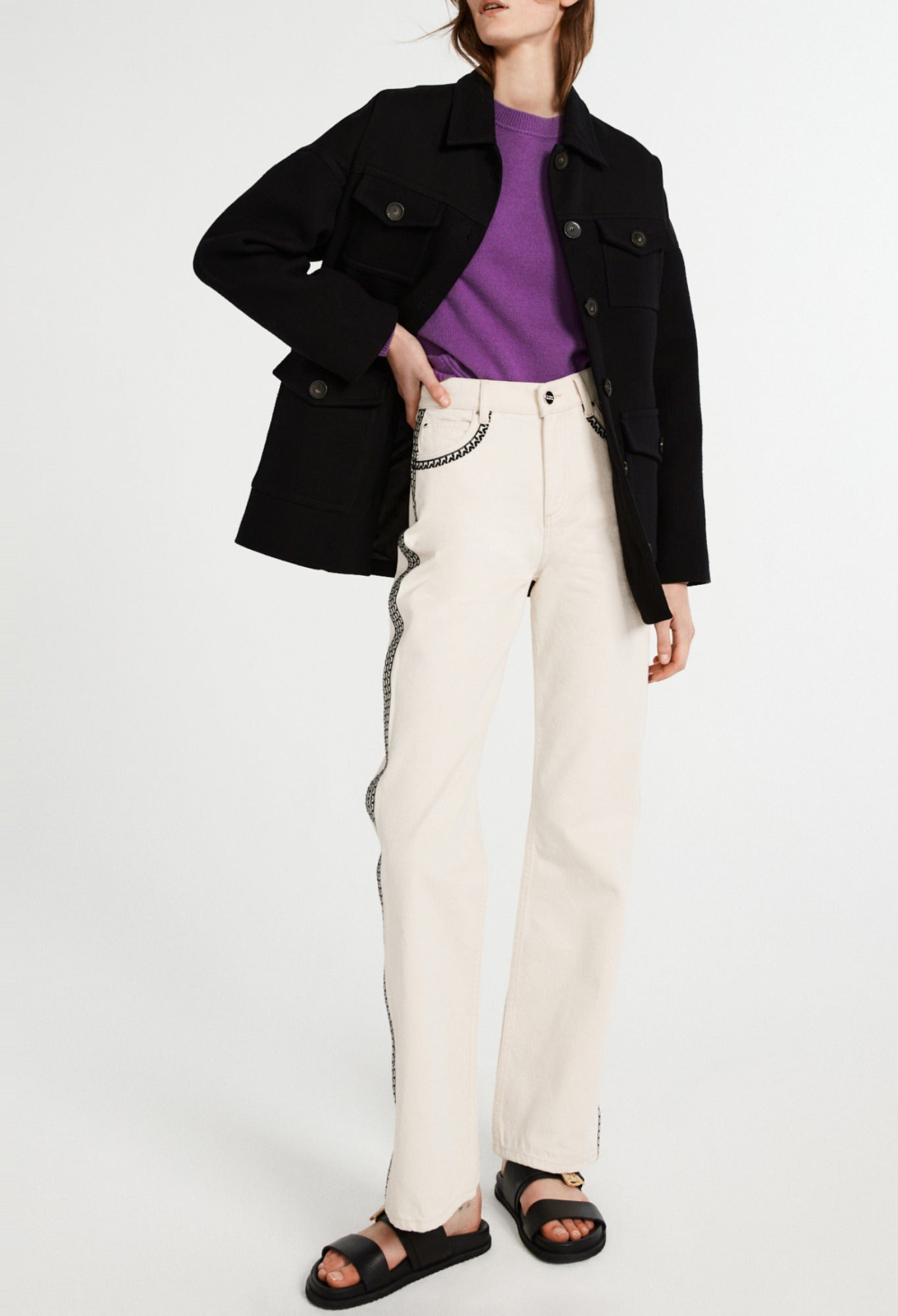 Veste ceinturée Faume - seconde main